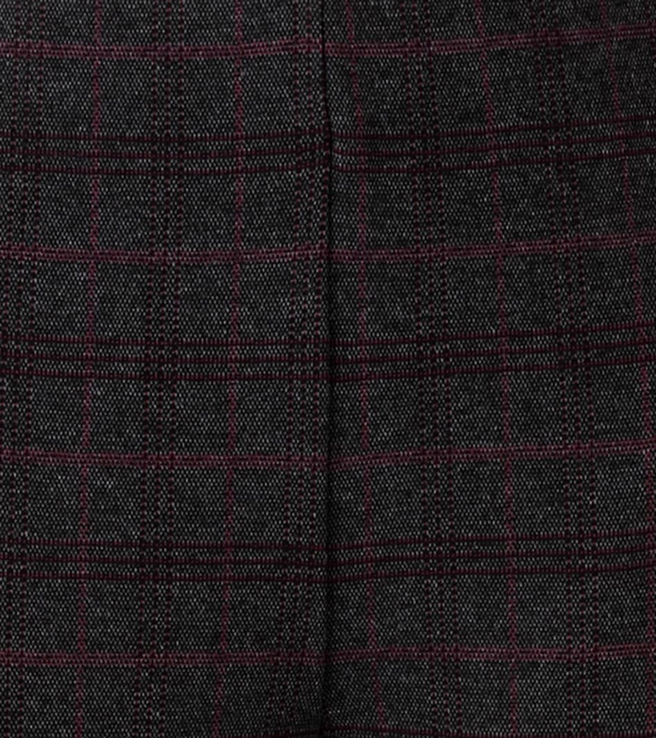 Aniston CASUAL Pantalon à enfiler  dans un discret motif carreaux aux couleurs tendance - NOUVELLE COLLECTION