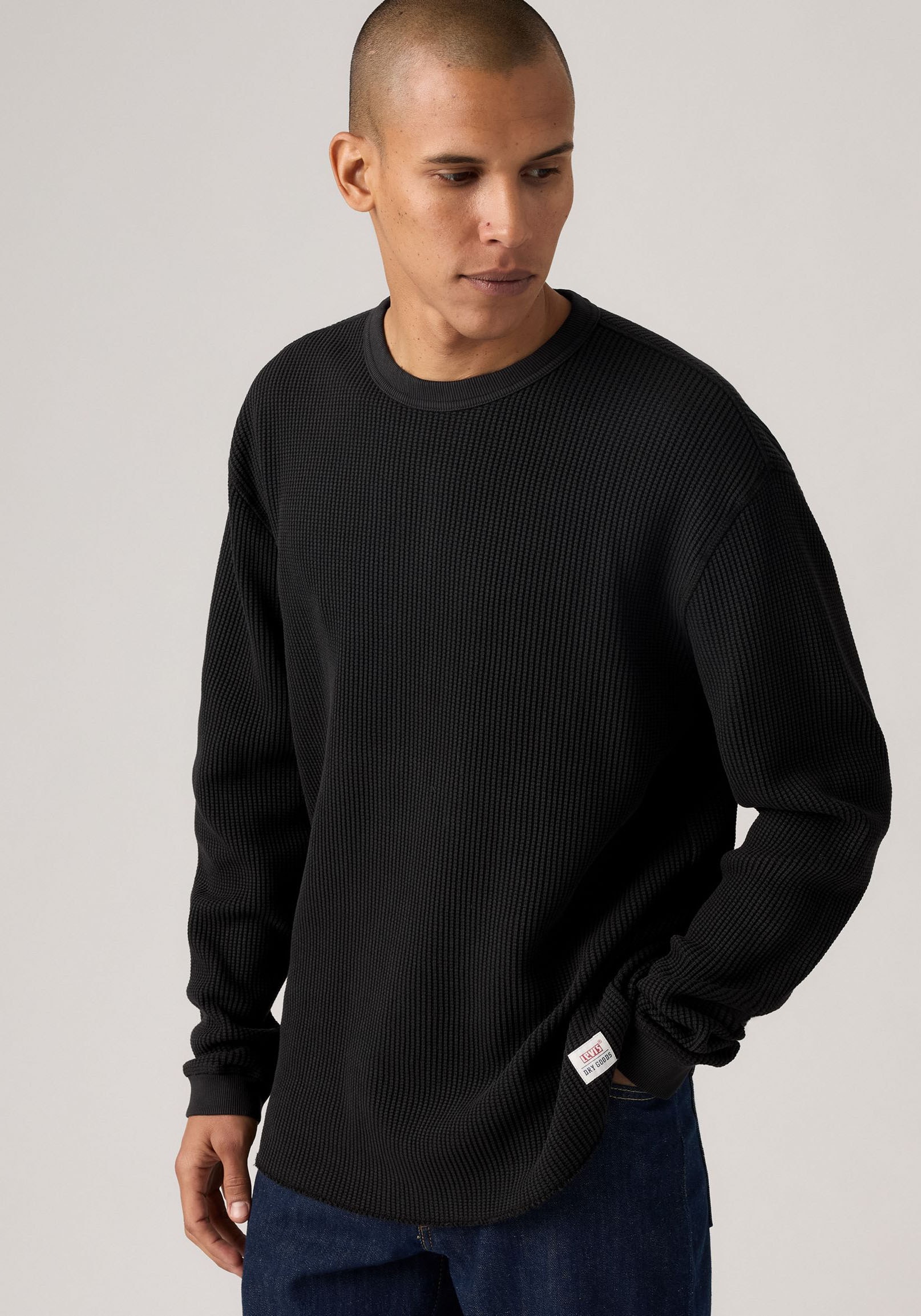 Levi's® T-shirt à manches longues Waffelstruktur