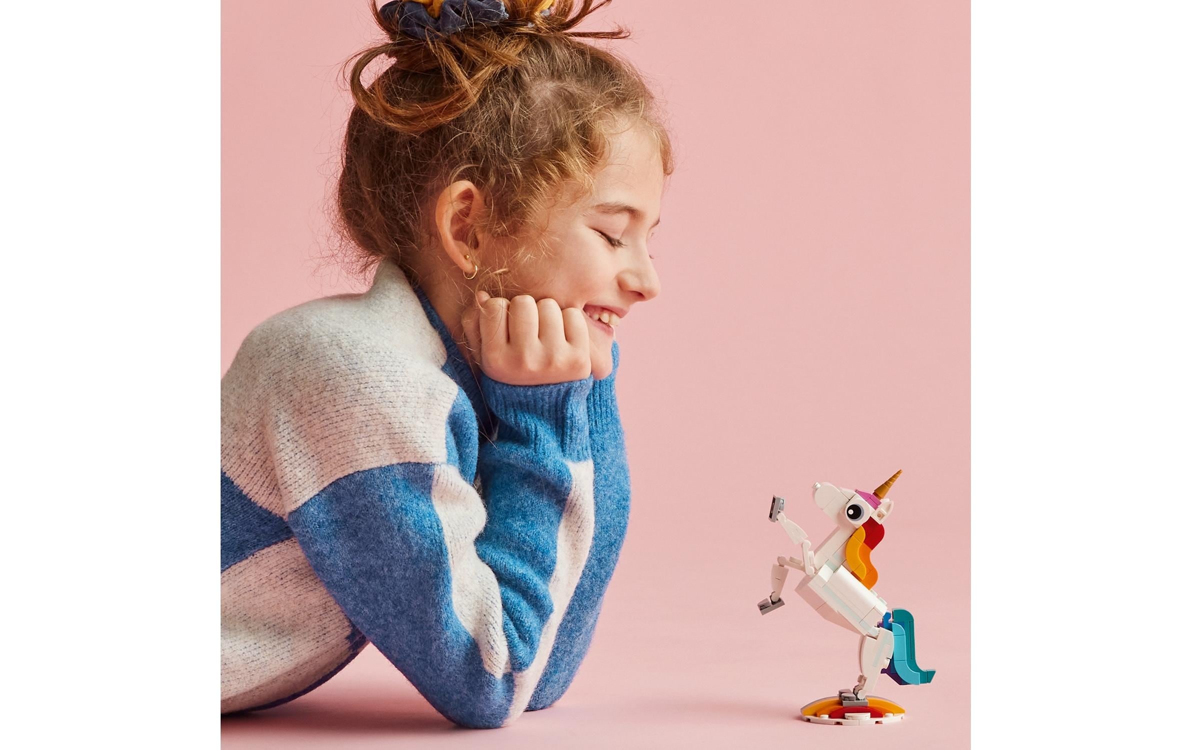 LEGO® Konstruktionsspielsteine »Magisches Einhorn«