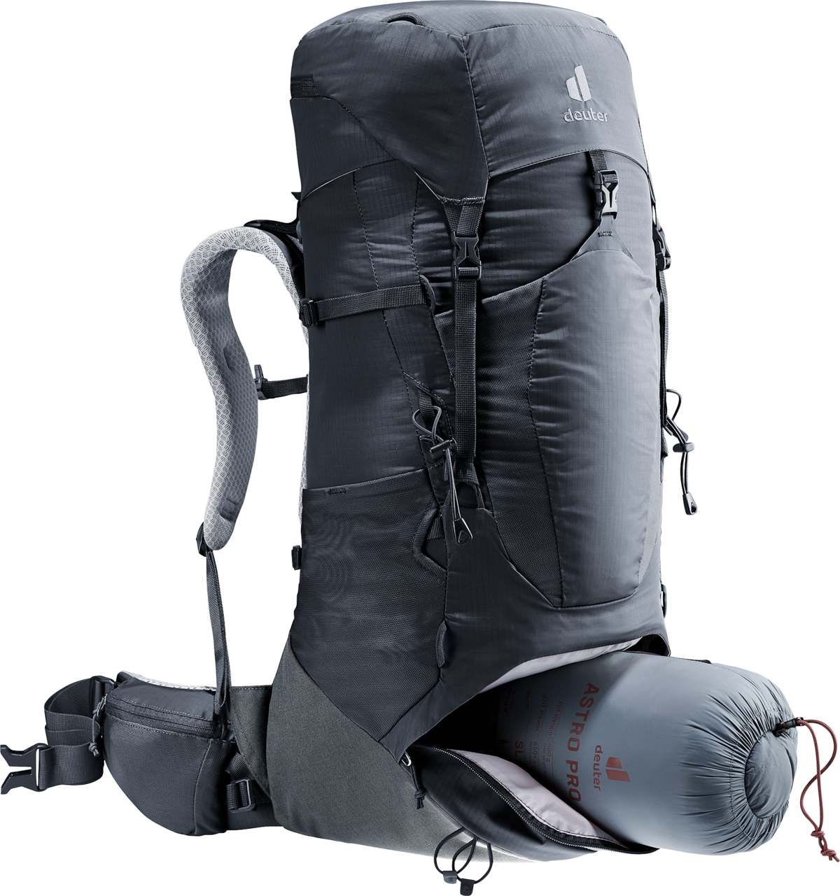 deuter Trekkingrucksack »Aircontact Lite 35 + 10 SL« mit 45 Litern Volumen, für Wandern, Bergsteigen und Trekking