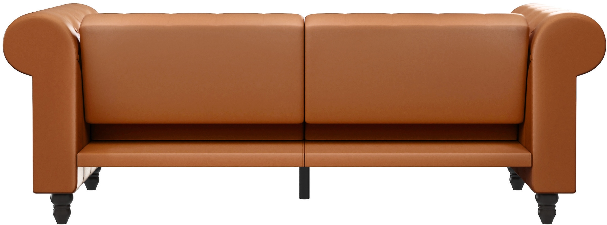 Dorel Home 3-places »Felix, Schlafsofa 236 cm, (Liegefläche 108x190cm), Rückenlehne« 3-fach verstellbar, Velours, Kunstleder, Luxus-Microfaser Vintage
