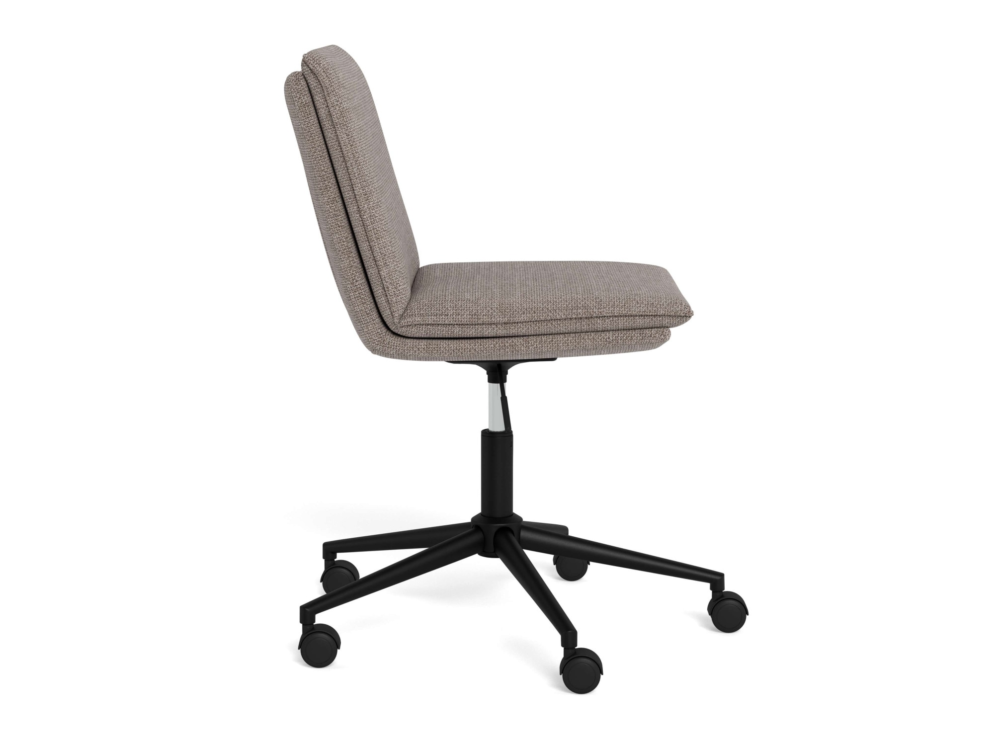 ACTONA GROUP Chaise de bureau »Screibtischstuhl, Arbeitszimmerstuhl, Drehstuhl« () Stuhl, graubraun, Drehfunktion