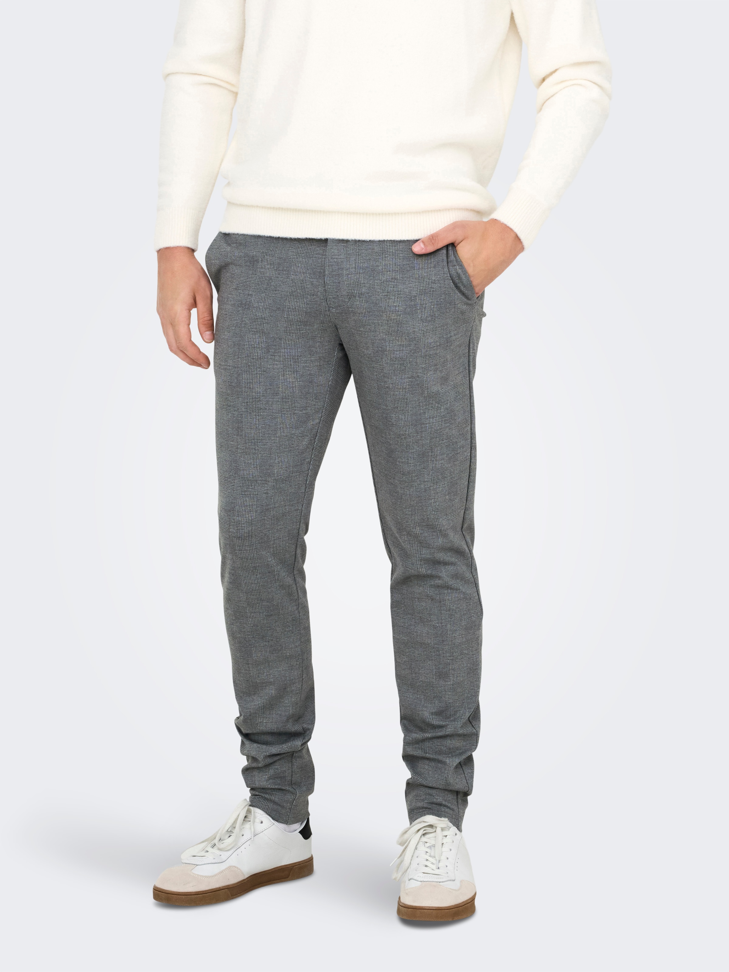 ONLY & SONS Chinohose »ONSMARK SLIM CHECK 020919 PANT NOOS«