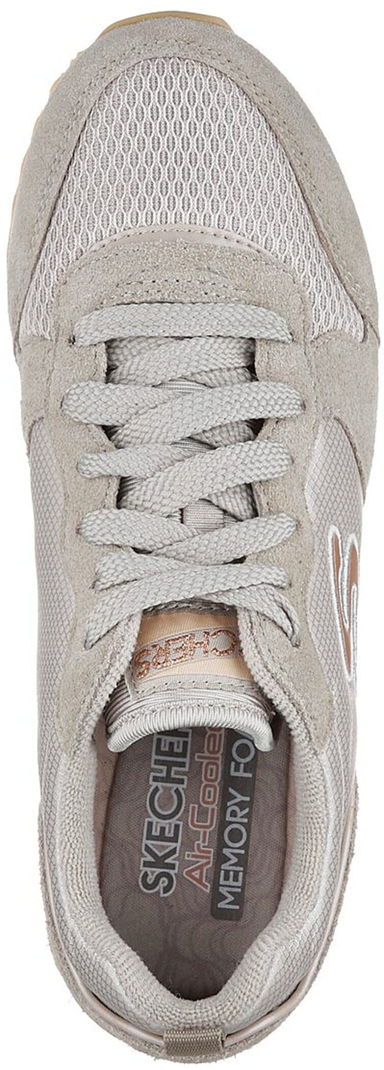 Skechers Sneakers »OG 85 - GOLDN GURL«  chaussure à lacets, chaussure de jogging rétro originale avec Air-Cooled Memory Foam®