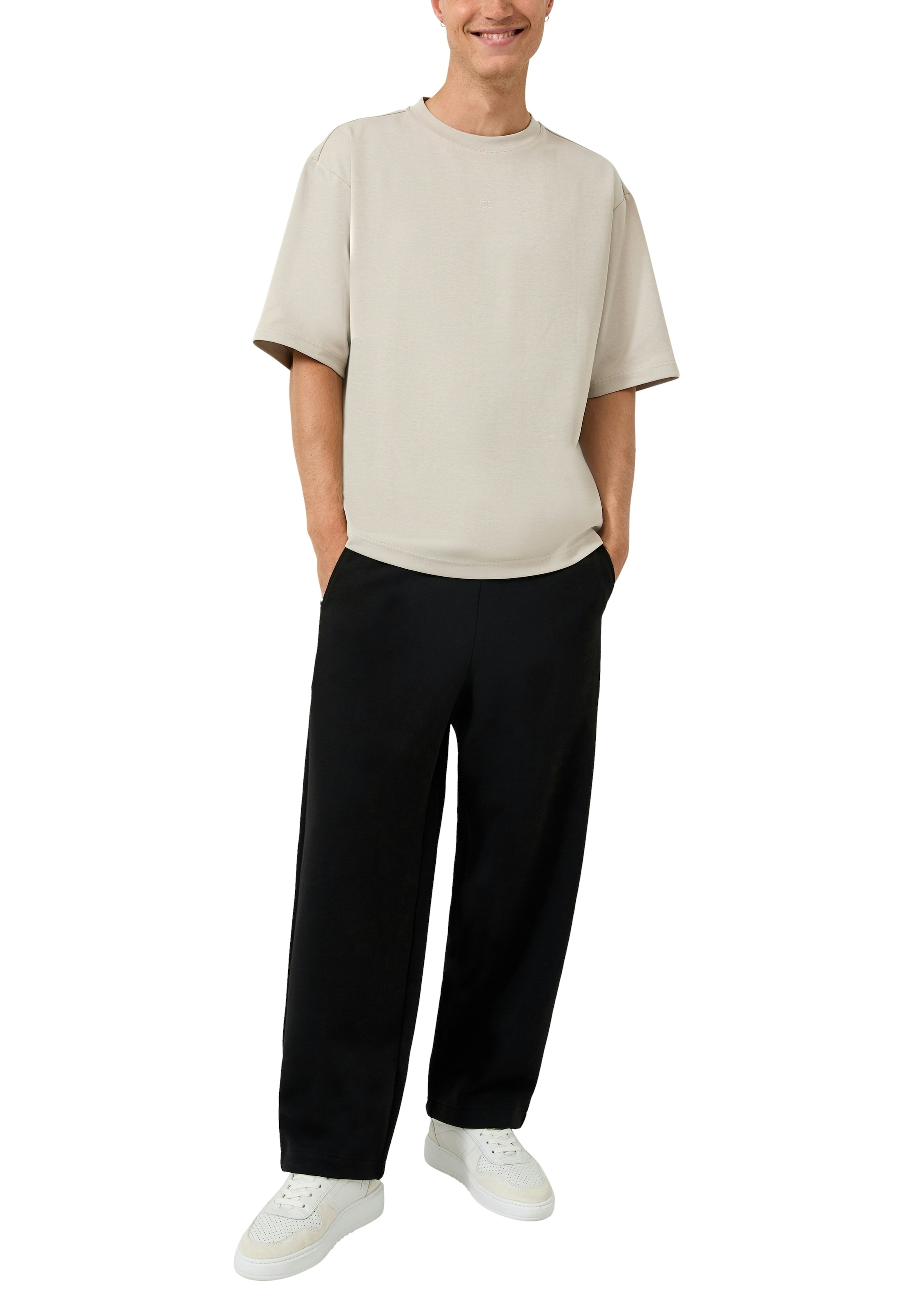 QS Pantalon de jogging  avec ceinture élastique