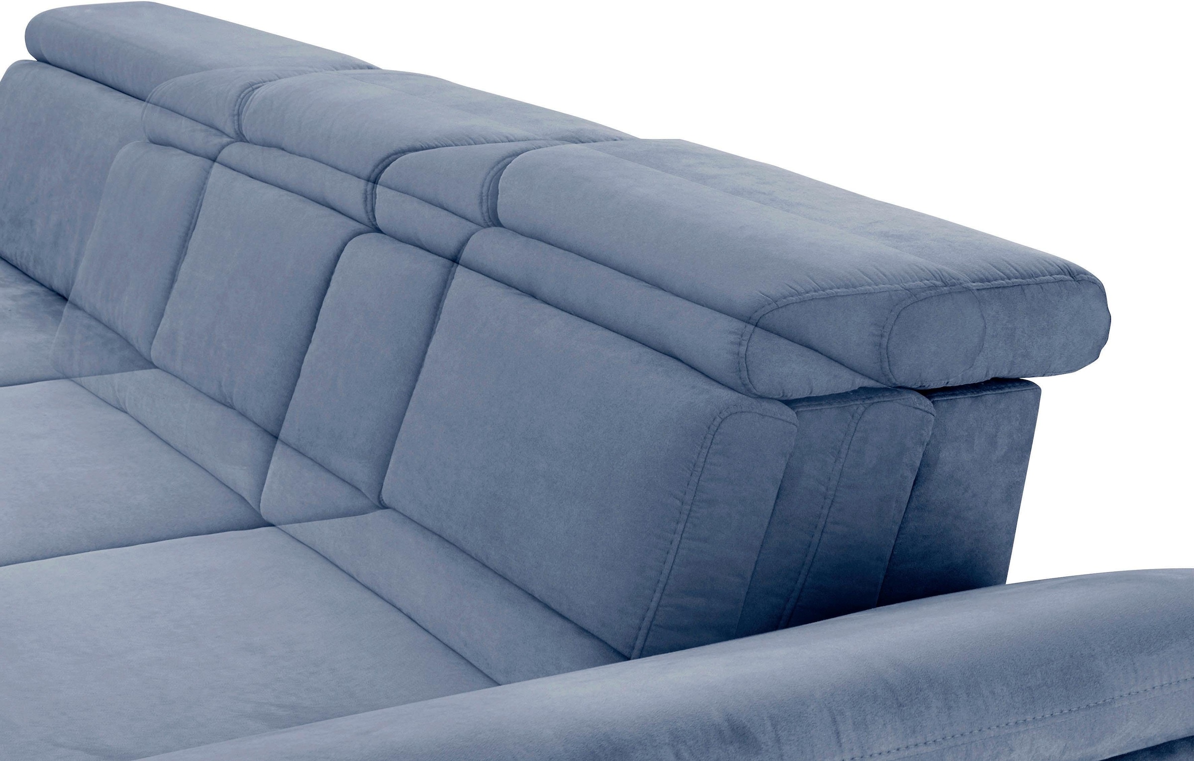 sit&more Ecksofa »Scorpio L-Form« inklusive Sitztiefenverstellung, wahlweise mit Kopfverstellung