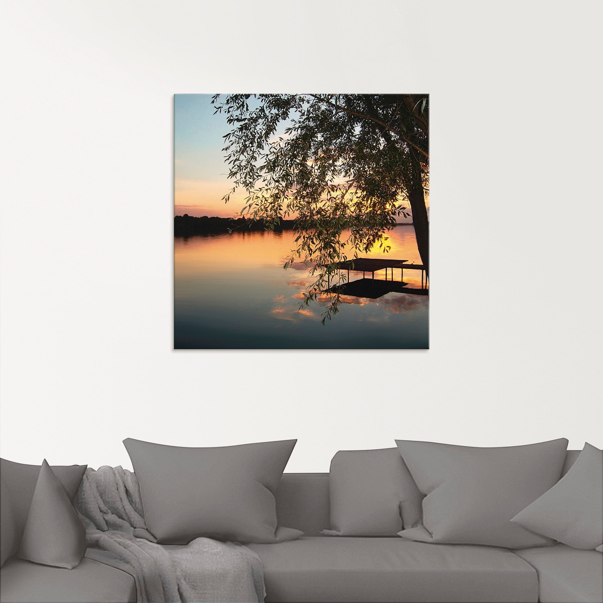 Artland Glasbild »Landschaftsfotografie« Gewässer 1 Stk. tlg. in verschiedenen Grössen