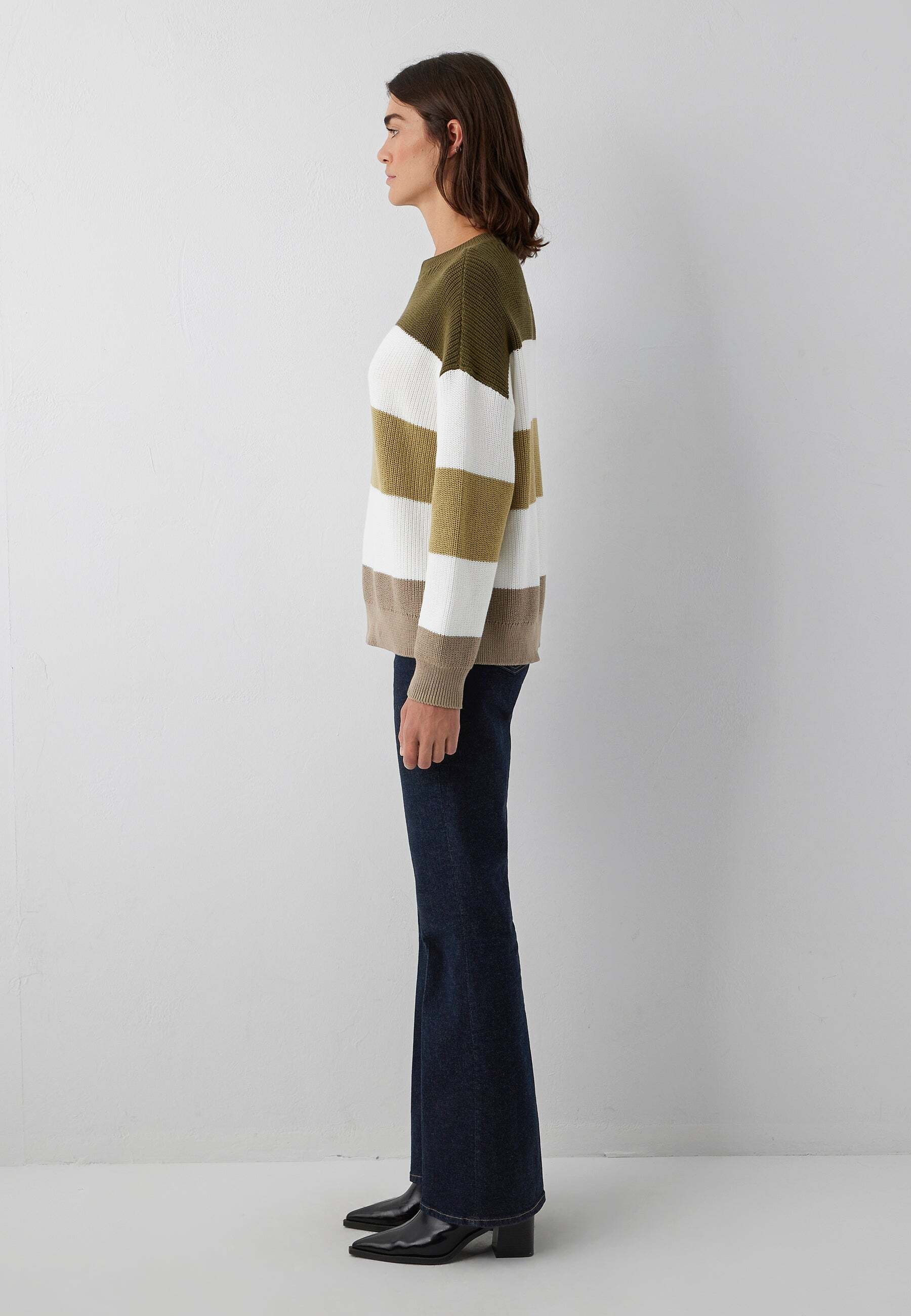 Mavi Pull en tricot »Mavi Pullover Striped«