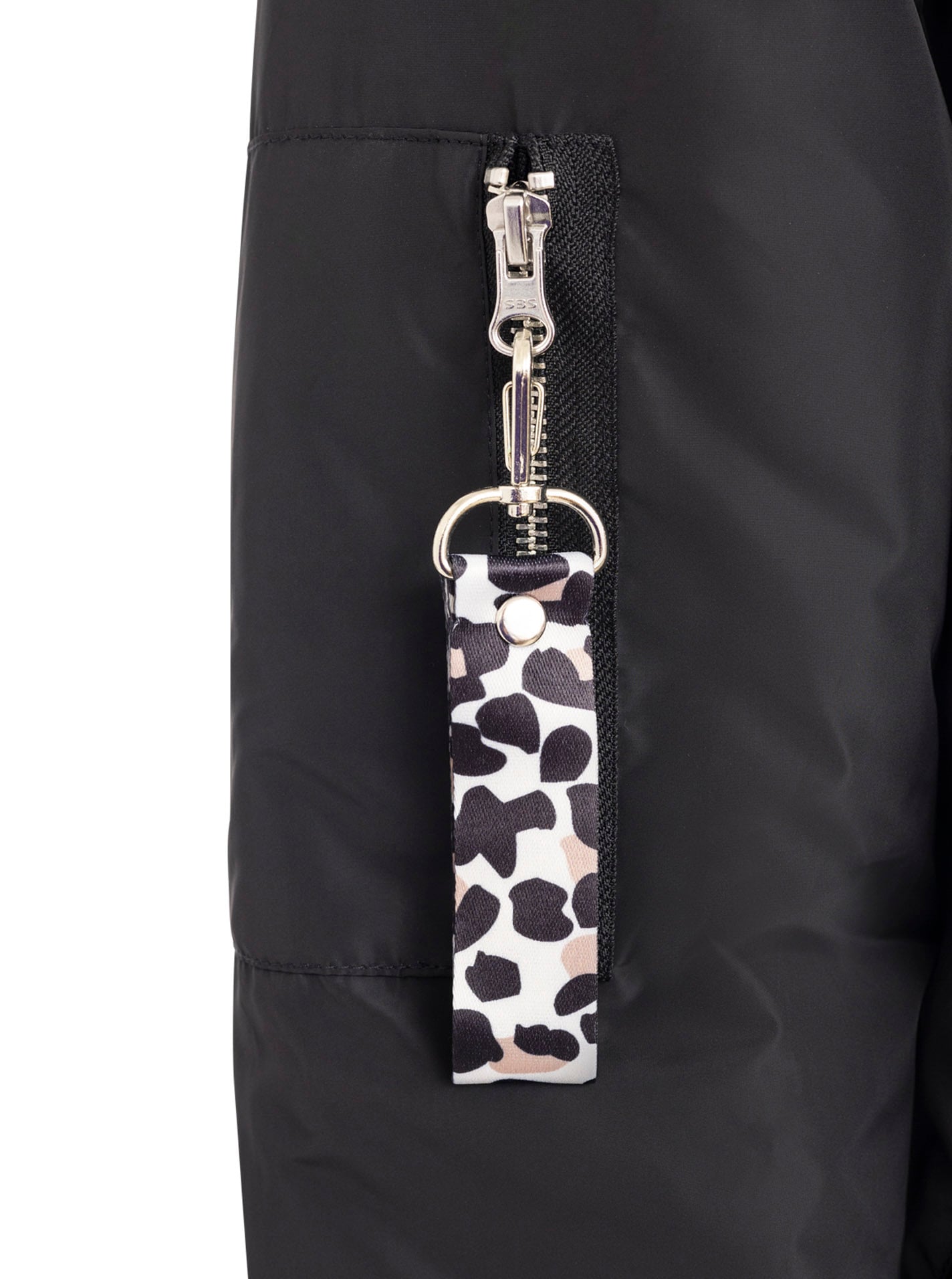 Zwillingsherz Bomberjacke »"Wild Heart"« ohne Kapuze Stickerei, Reissverschluss,Taschen mit Druckknöpfen