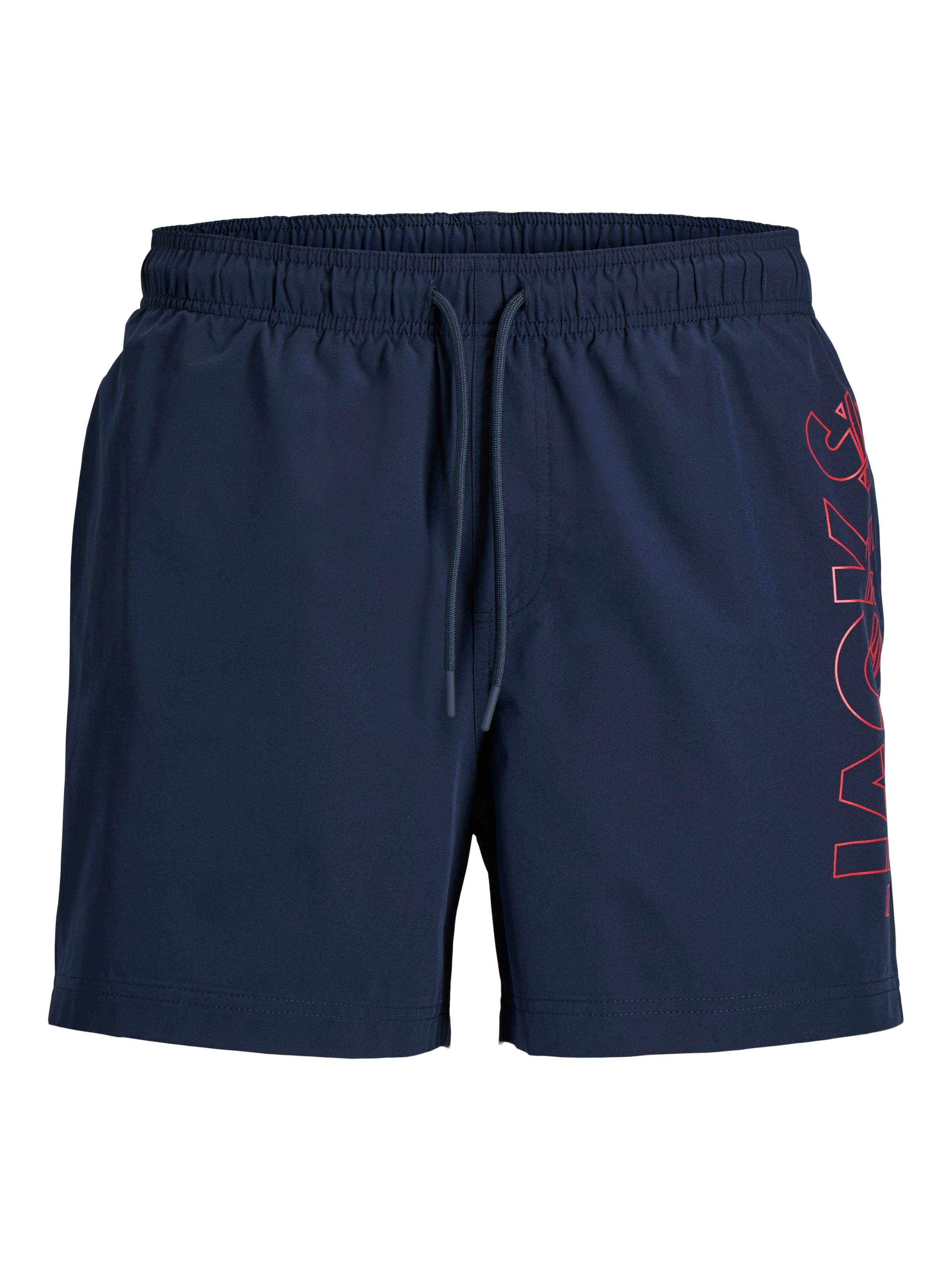 Jack & Jones PlusSize Short de bain »JPSTMAUI WAVE LOGO SWIM SHORTS SN PLS« Fibres synthétiques, avec ceinture élastique, coupe normale