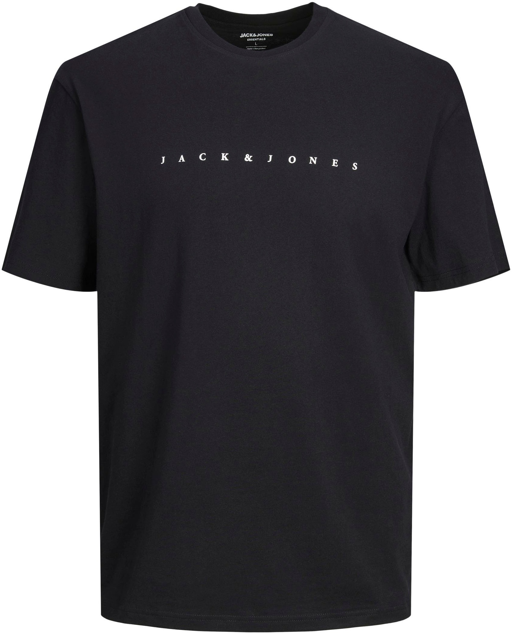 Jack & Jones PlusSize Rundhalsshirt »JJESTAR JJ TEE SS NOOS PLS« Baumwolle, regular fit