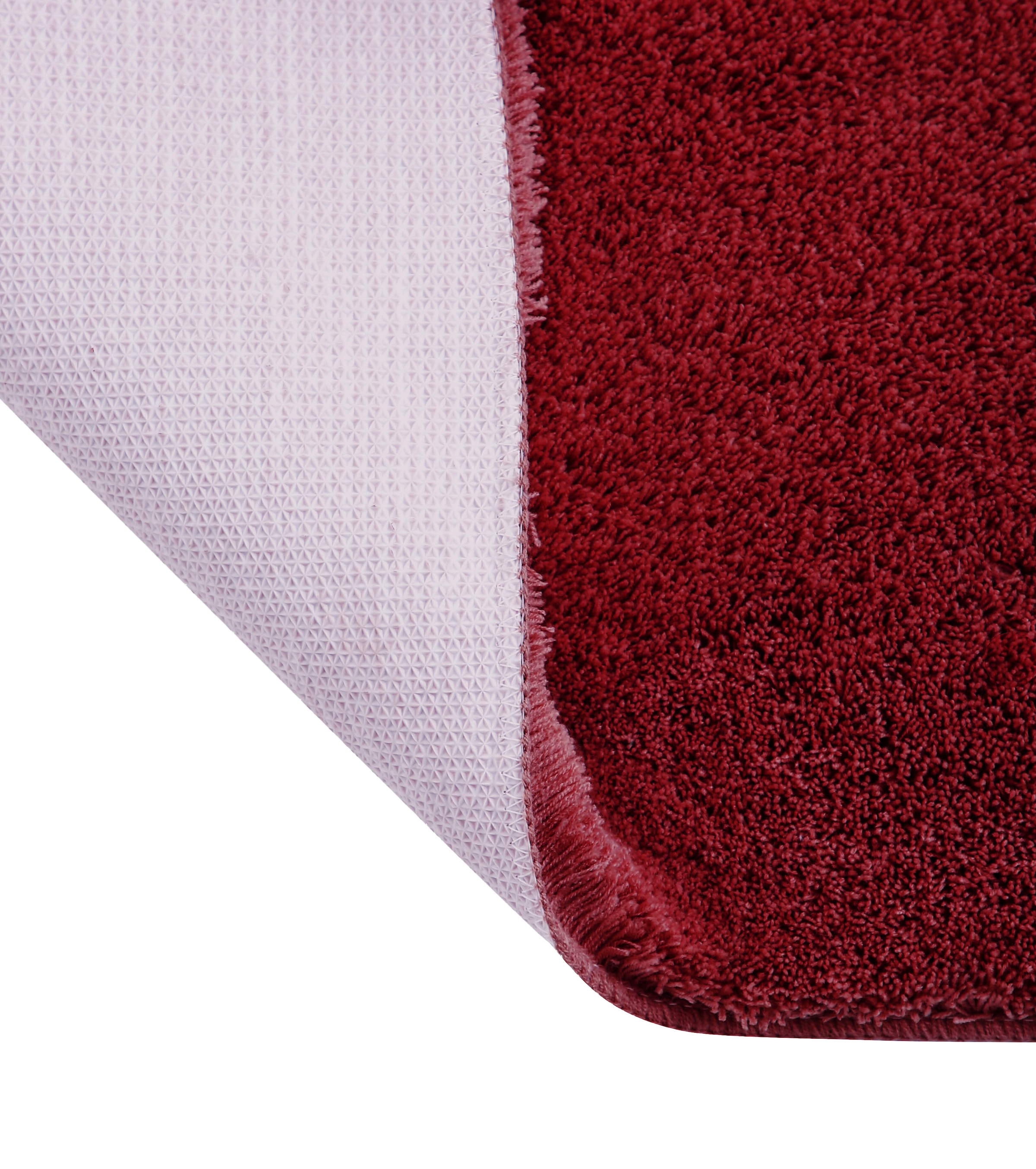 GOODproduct Badematte »Merida, Badvorleger, Badezimmer Teppich« Höhe 32 mm rutschhemmend beschichtet fussbodenheizungsgeeignet | schnell trocknend | strapazierfähig Badteppich, Uni Farben, rechteckig, rund & als 2-tlg. Set erhältlich