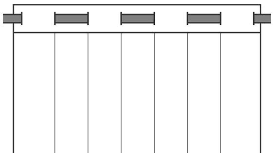 Neutex for you! Vorhang »Allure« Ösen 1 Stk. tlg. HxB: 245x140, Ösenschal mit Metallösen