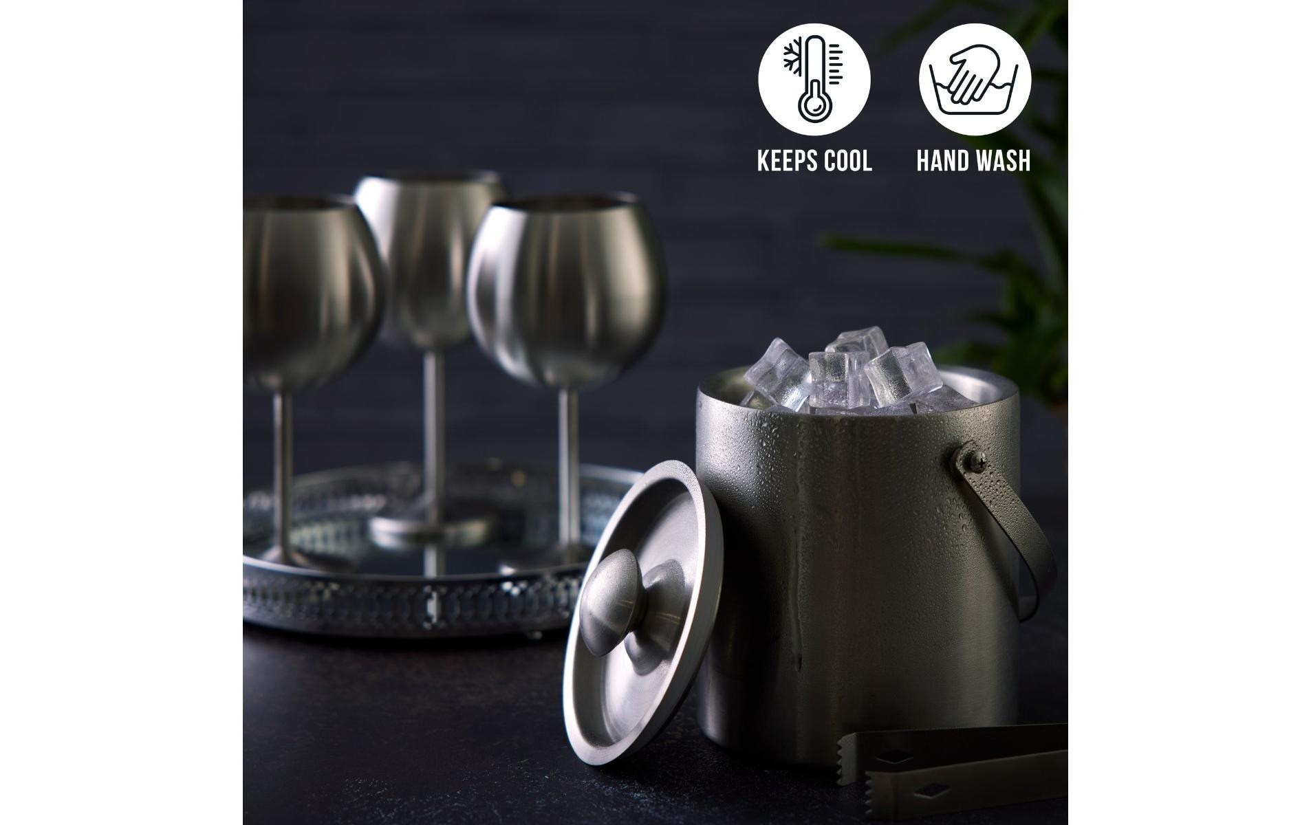   Seau à glace »Oak & Steel 2 L«