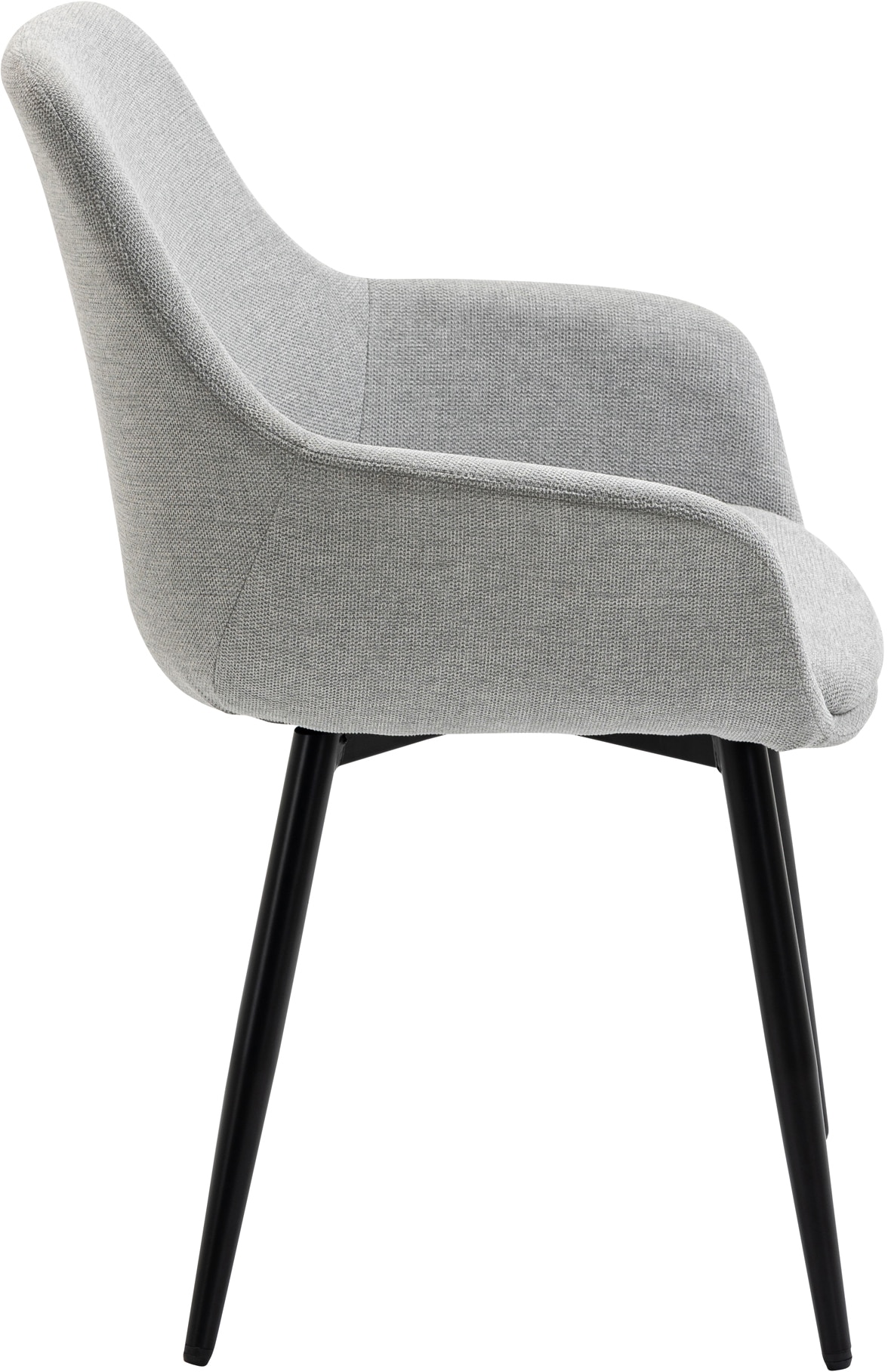 SalesFever Essgruppe »- stilvolles Design« Set, 5 Stk. tlg. 5-teiliges Set mit authentischer Baumkanten-Tischplatte