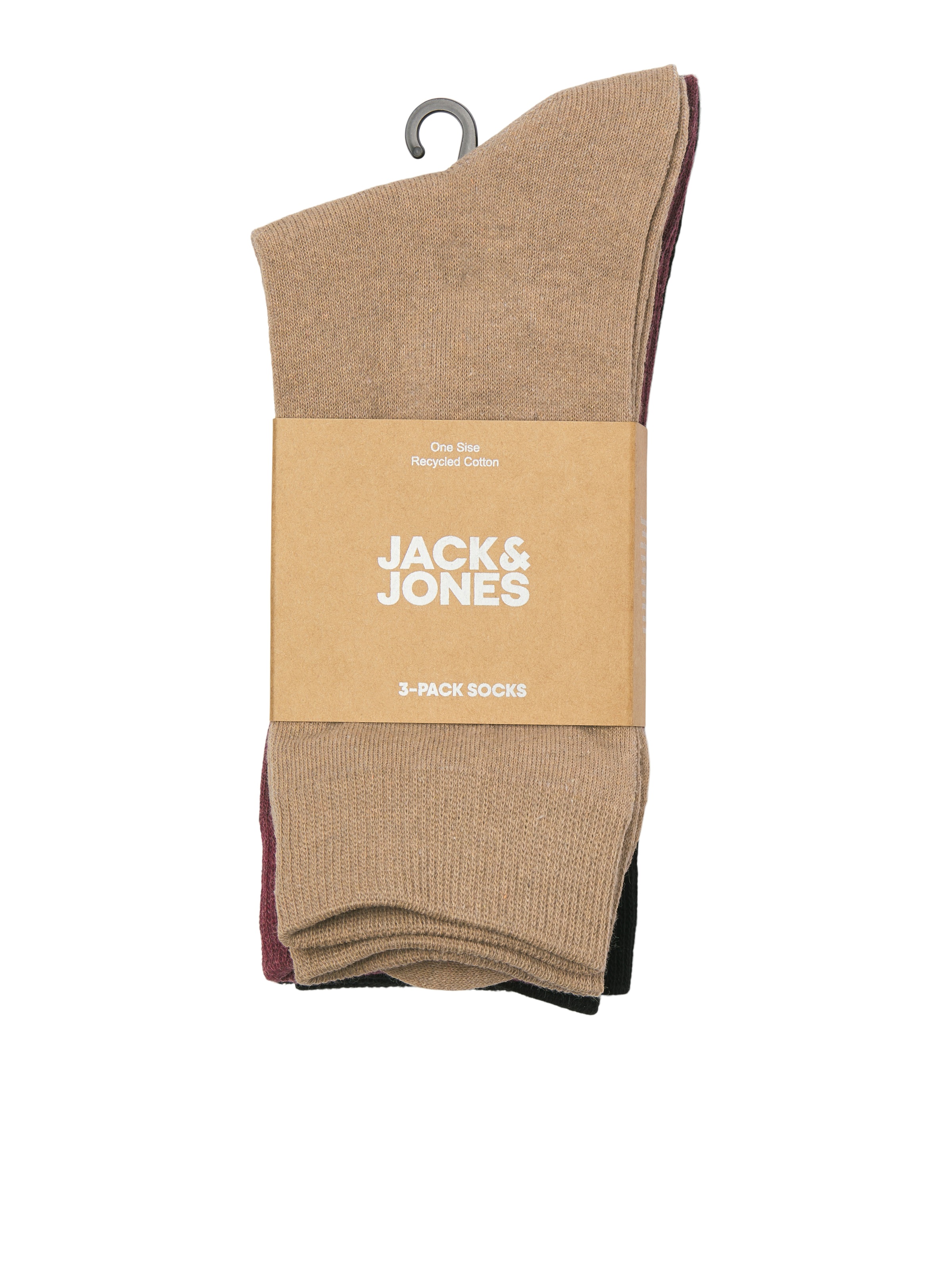 Jack & Jones Chaussettes de loisirs »JACORDINARY SOCKS 3 PACK NOOS« Packung, 3 cuis tlg.