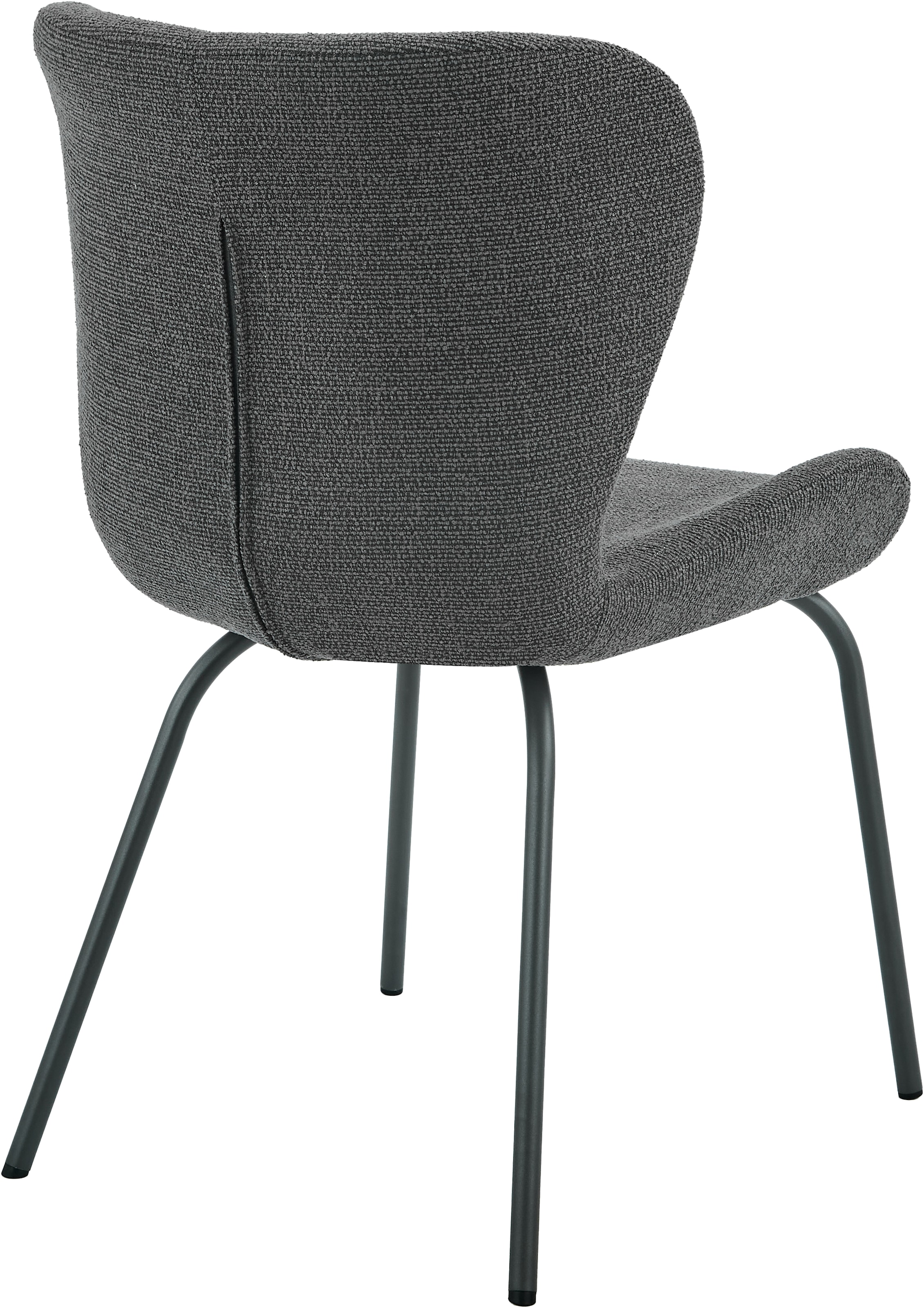 HELA Chaise à 4 pieds »LAGOS« (Set) 1 cuis4-Fussstuhl XL, Gestell angepasst, Webstoff, 140kg belastbar