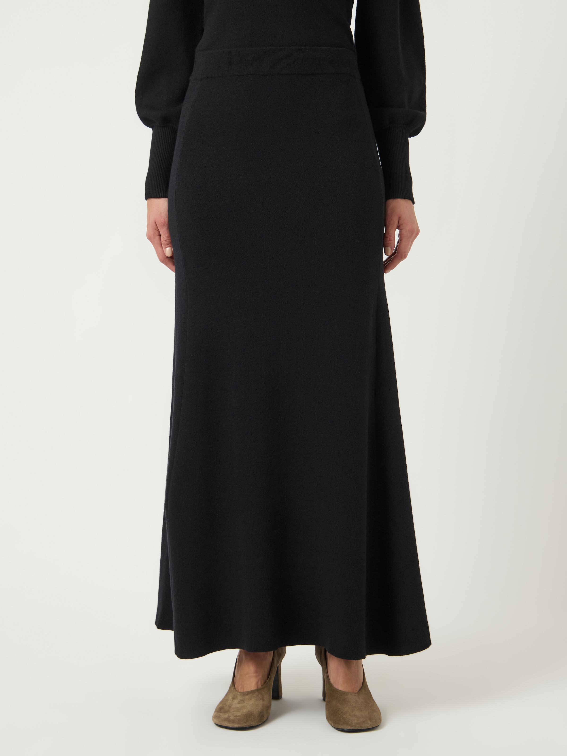 Y.A.S Jupe en tricot »YASFONNY HW ANKLE KNIT SKIRT S. NOOS«