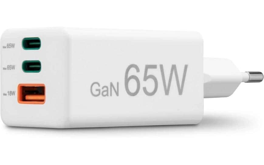 Hama USB-Ladegerät »Gan charger 2x USB-A USB-C 65 W«