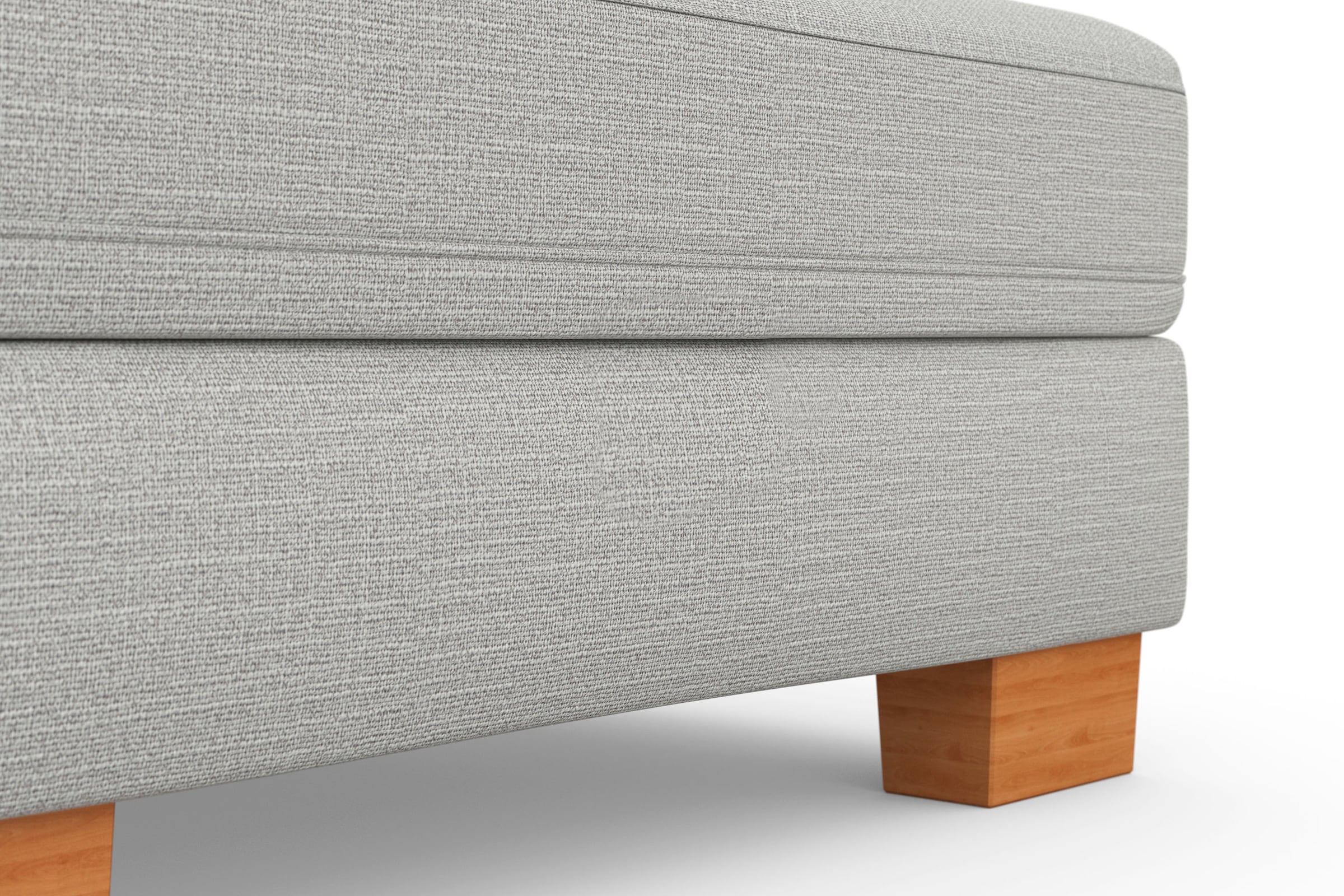 sit&more Wohnlandschaft »Dundee U-Form« mit Federkern und Massivholzfüssen, wahlweise mit Kopfteilverstellung