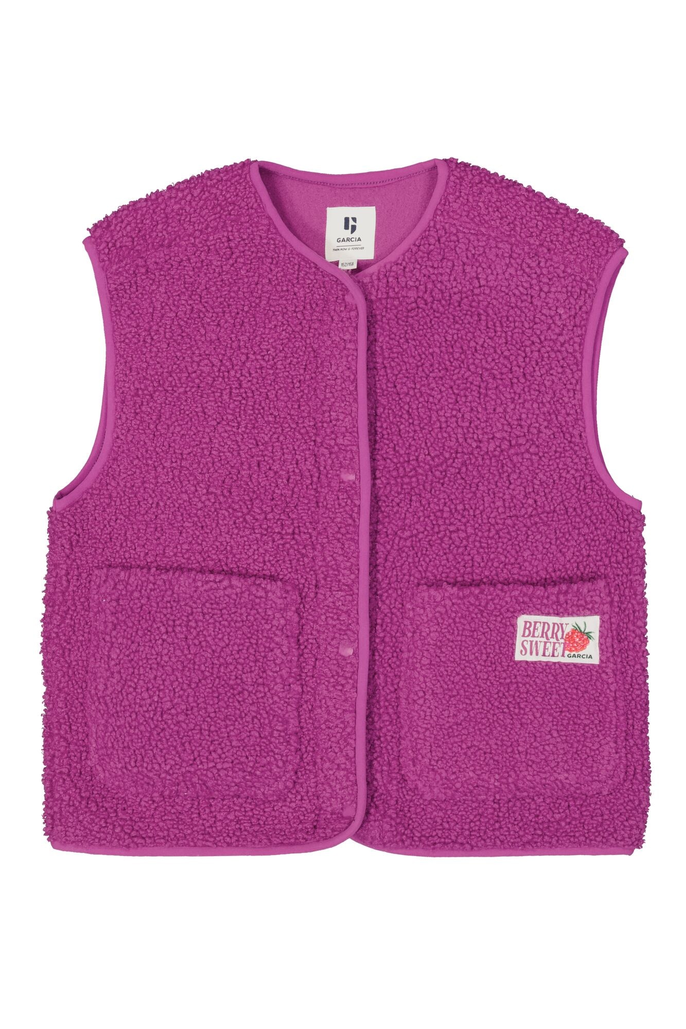 Garcia Gilet tricoté avec broderie