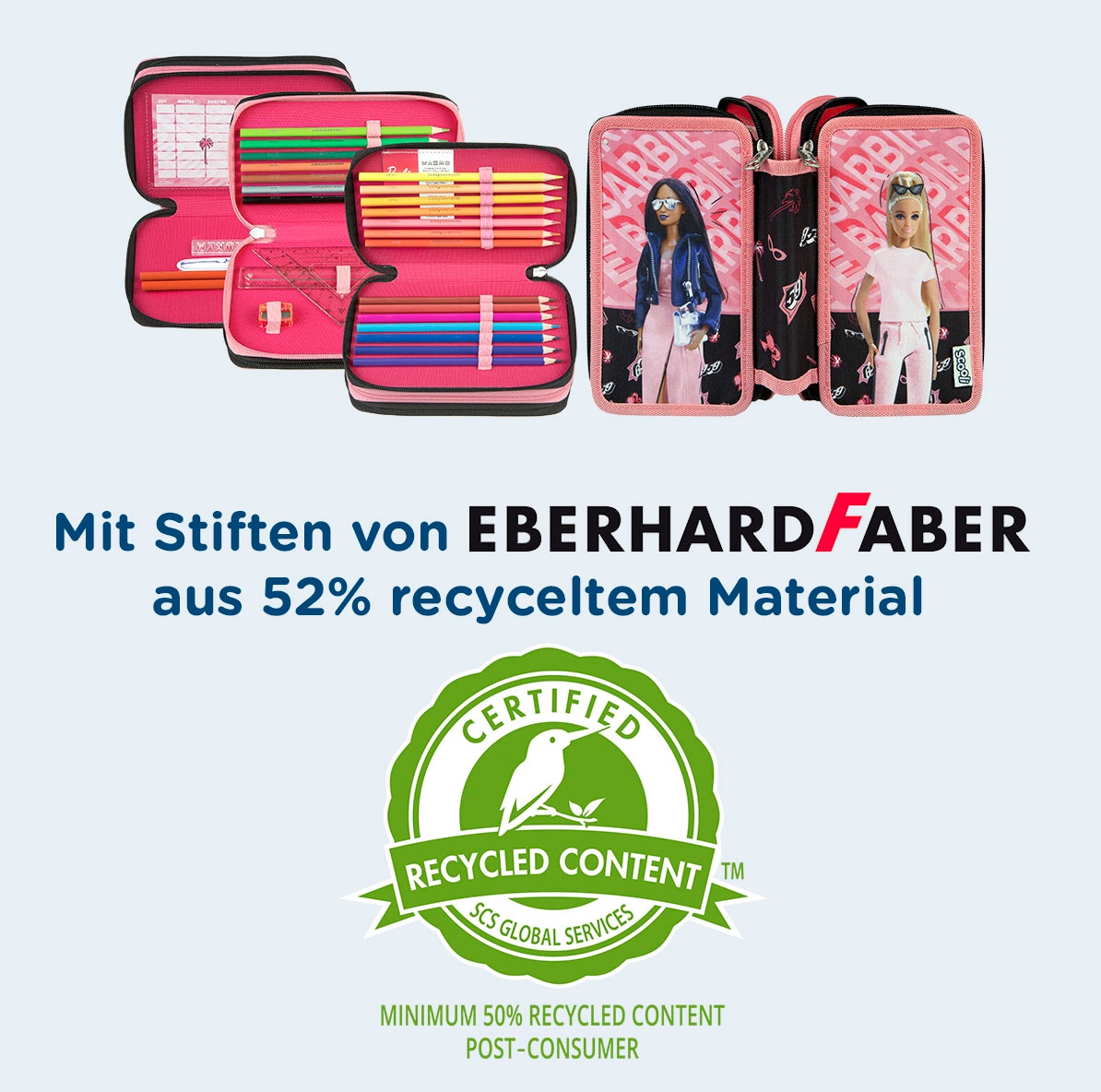 Scooli Federmäppchen »Tripledecker, Barbie«