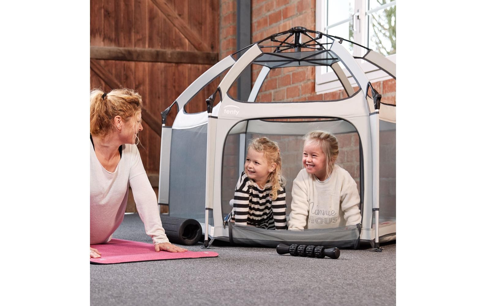   Parc pour bébé »tenty Set inkl. Matratze und Dach« Der neue Lieblingsplatz deines Kindes