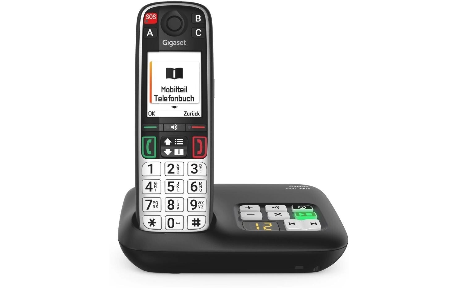 Gigaset Téléphone sans fil DECT »EASY 500A mit Anrufbeantworter« ( )