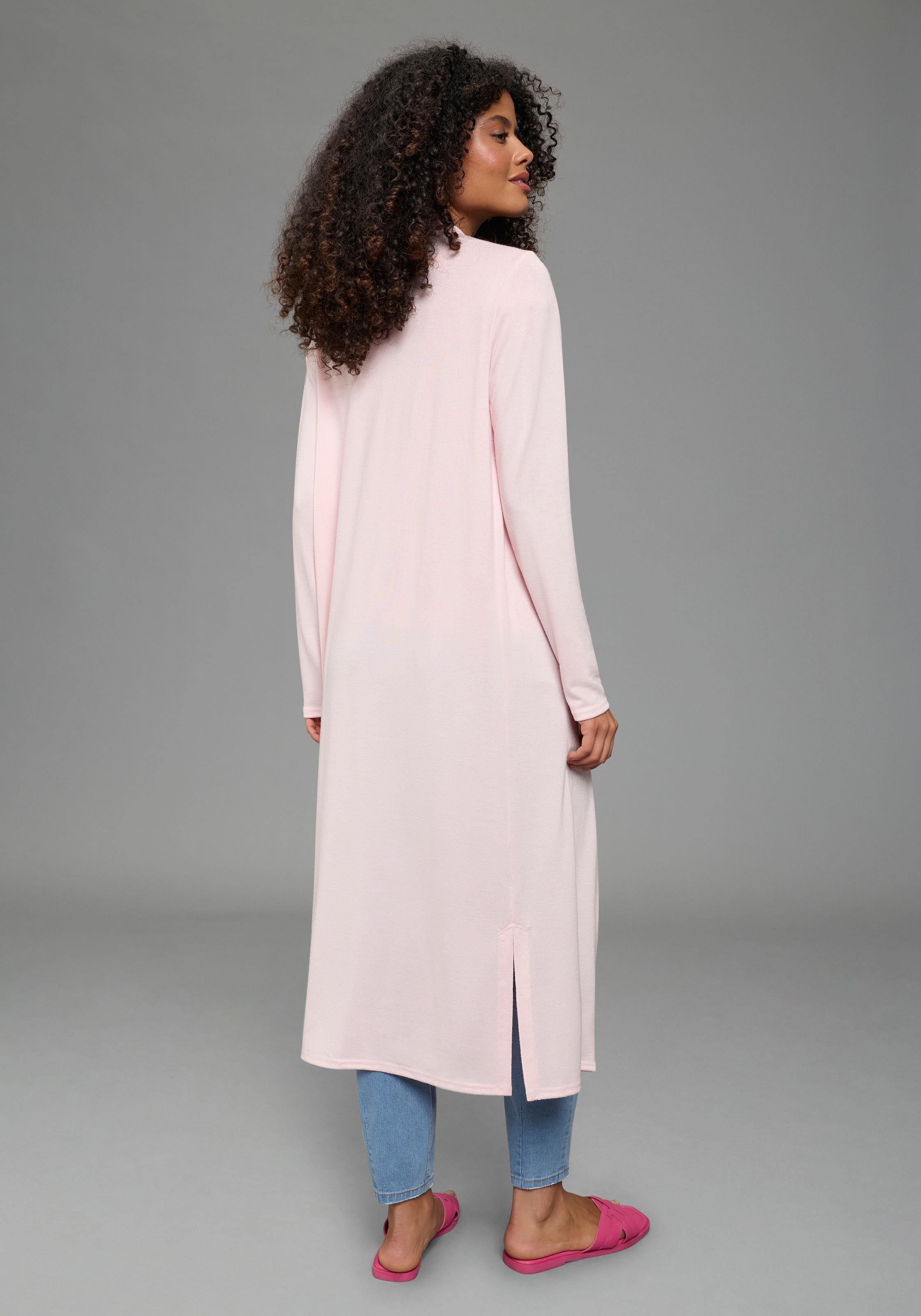 Laura Scott Strickjacke aus leichtem Material und lockerer Passform