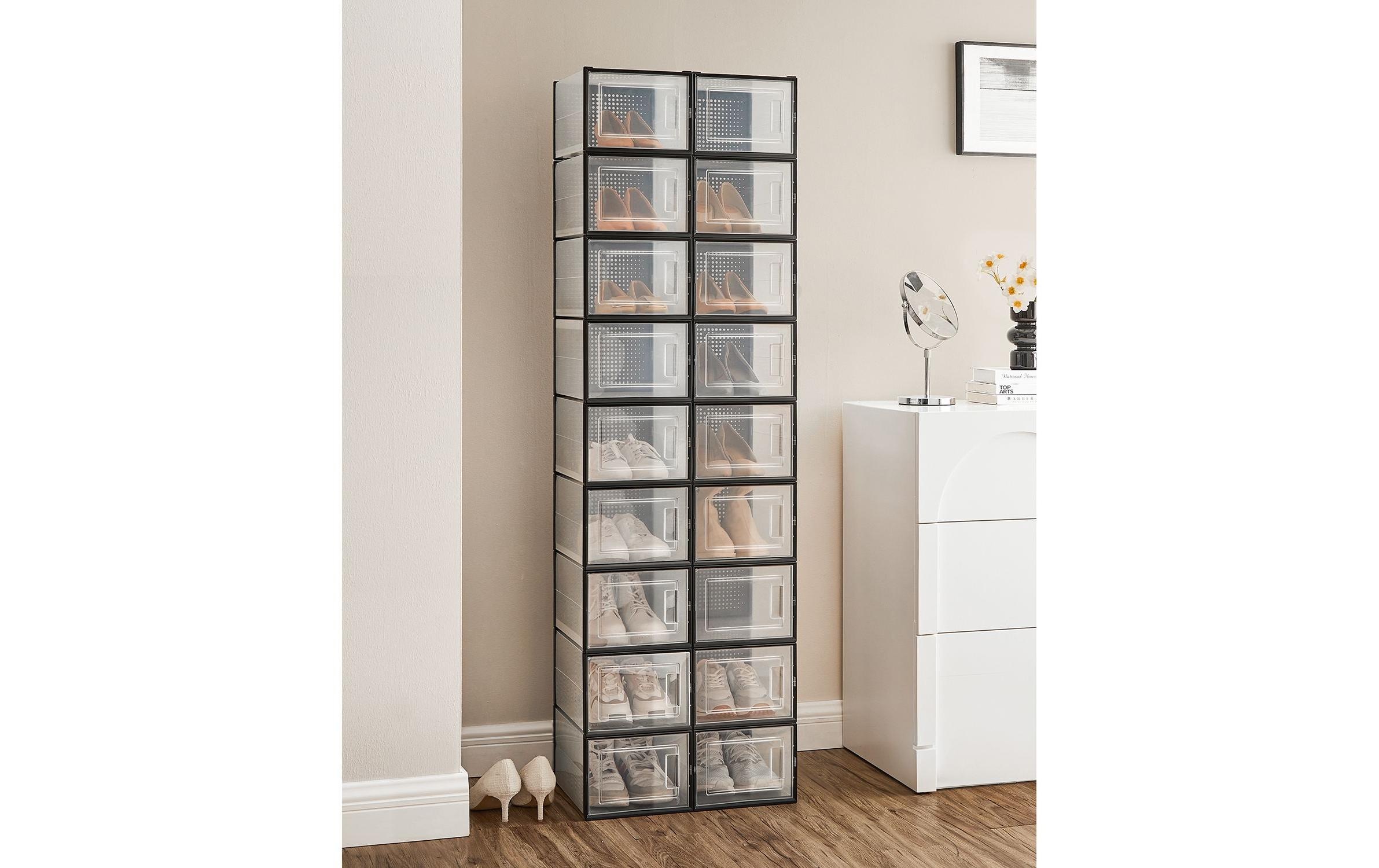 SONGMICS Boîte à chaussures »18er Pack, faltbar«