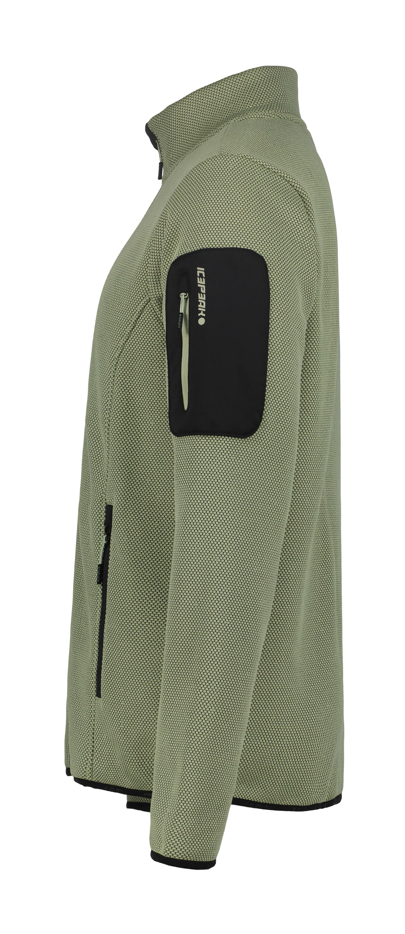 Icepeak Fleecejacke »BREDSTEDT« sportlicher Stil, mit Stehkragen, mit Reissverschlusstaschen