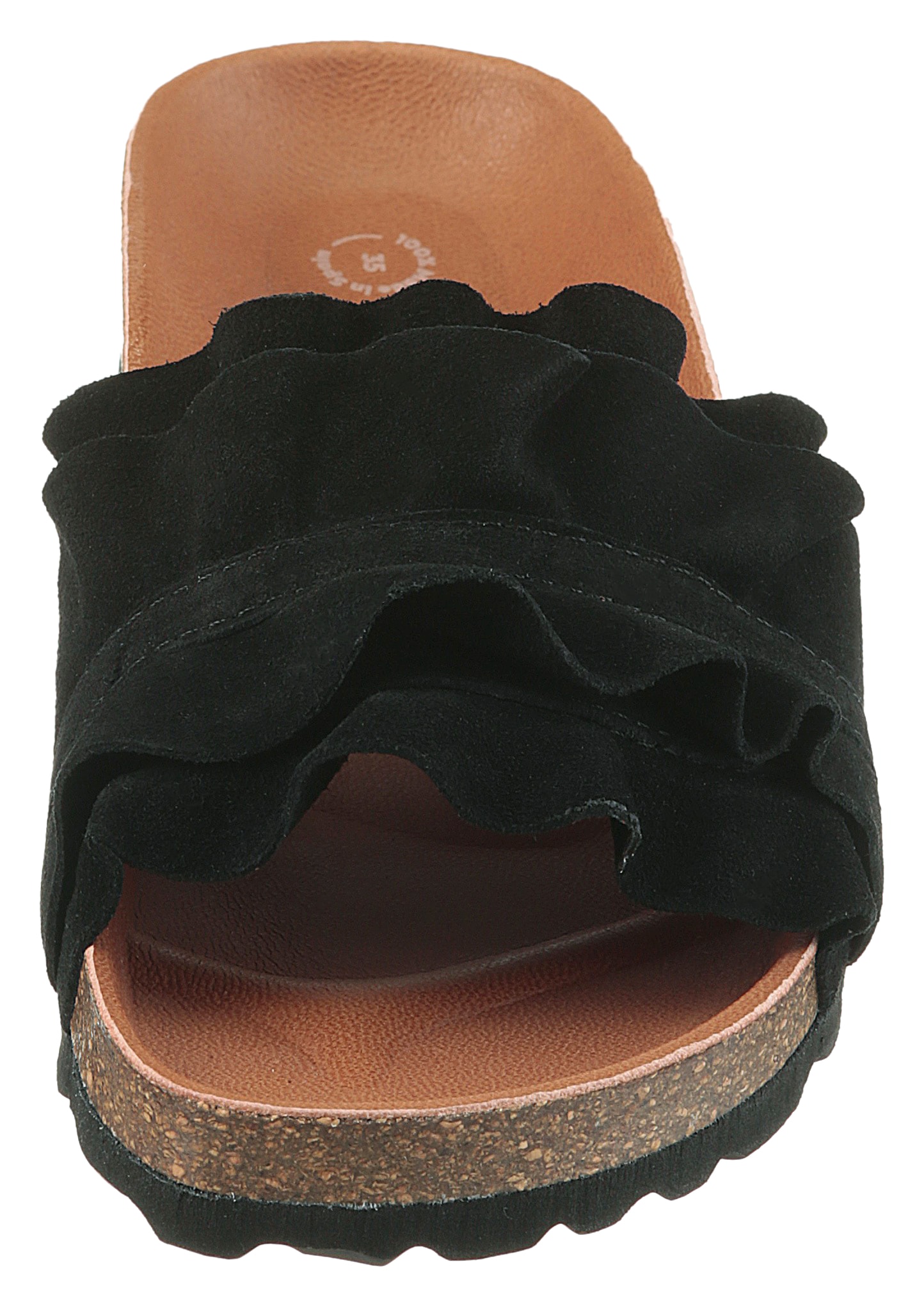 VERBENAS »Rocio Roda«  Sommerschuh, Flat mit geschwungenen Laschenstoff