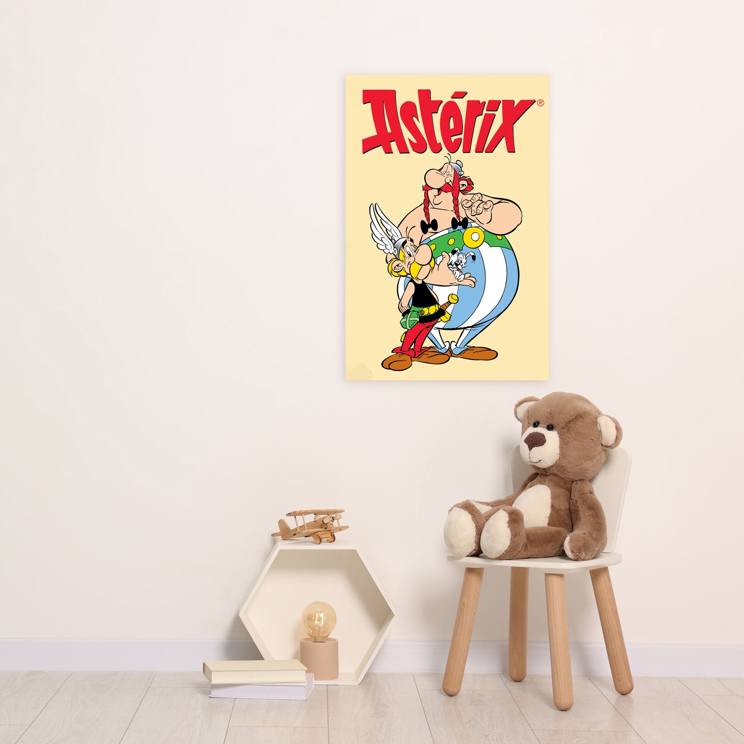 LuckyLinde Leinwandbild »Asterix und Obelix« Fantasy | Figuren | Film | Filmfiguren 1 Stk. tlg. Canvasbild Wanddeko Bild zum Film "Kampf der Häuptlinge"