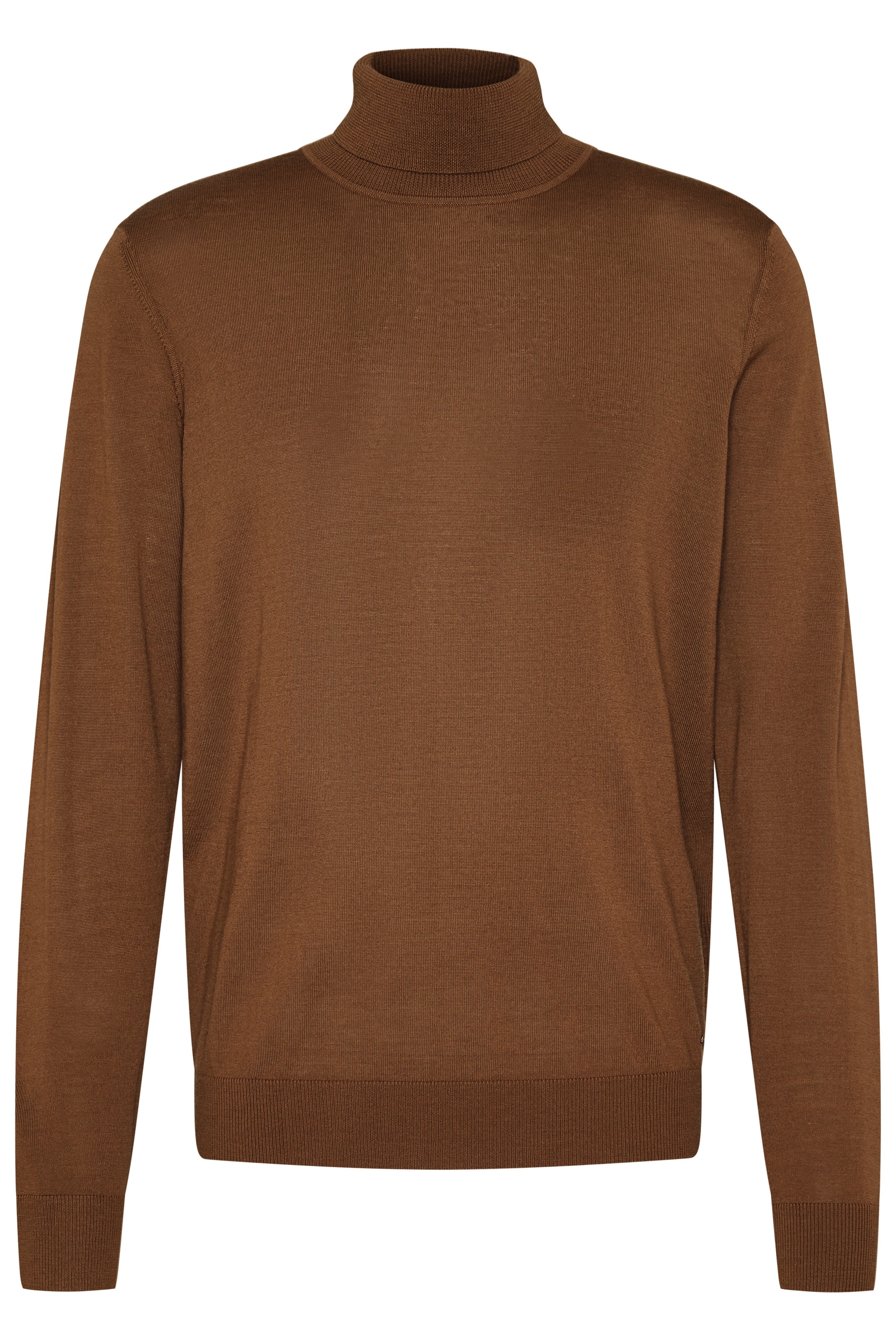 bugatti Rollkragenpullover aus 100 % Merinowolle