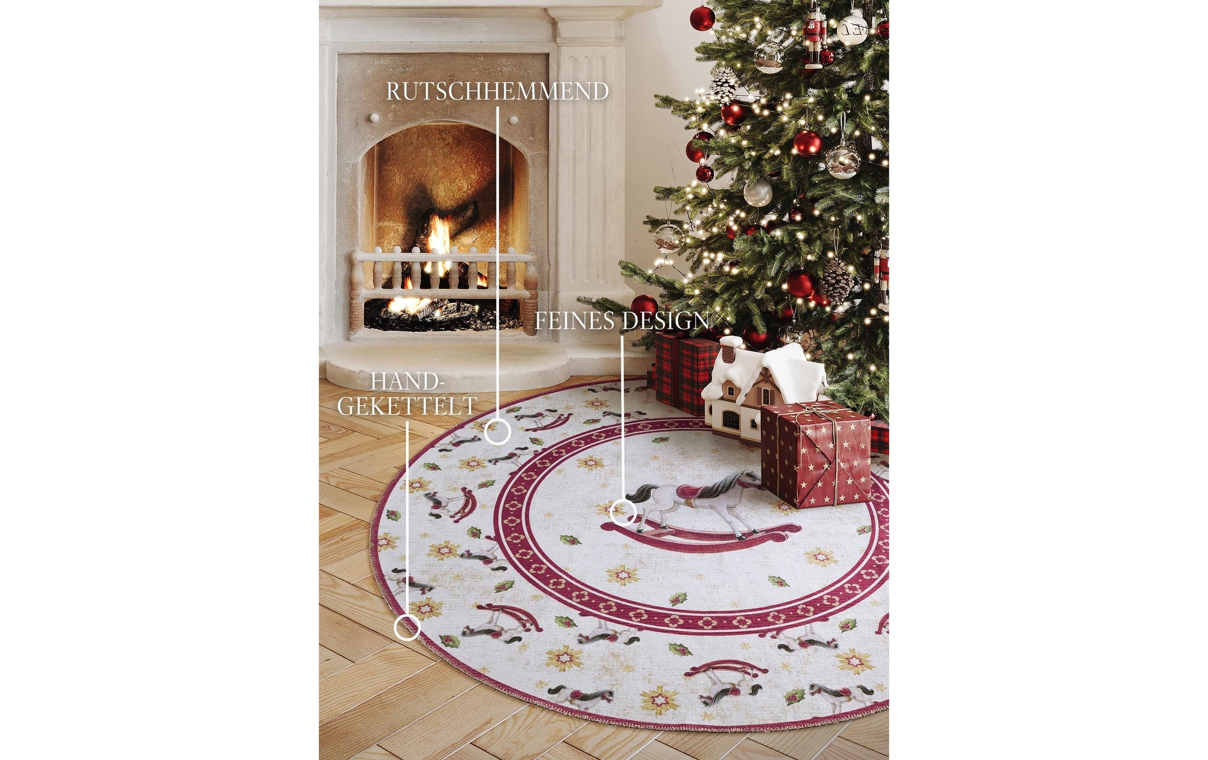 Villeroy & Boch Designteppich »Rocking Horse 160 cm«