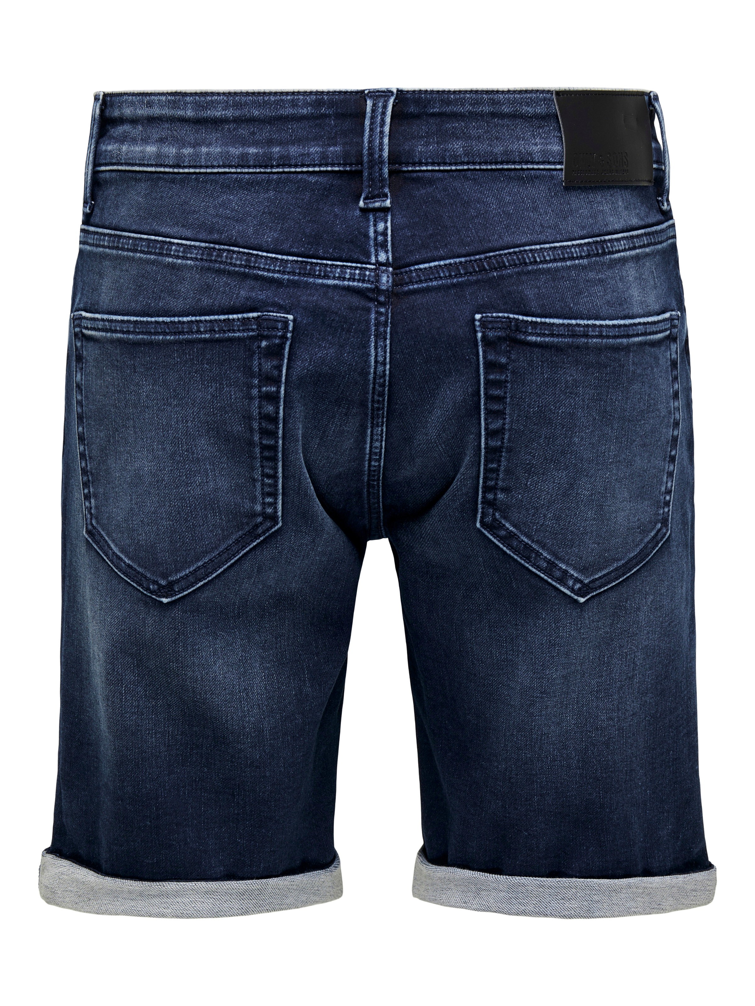 ONLY & SONS Short en jean »ONSPLY JOG DBD 0025 ANA DNM SHORTS NOOS« mélange coton, coupe régulière