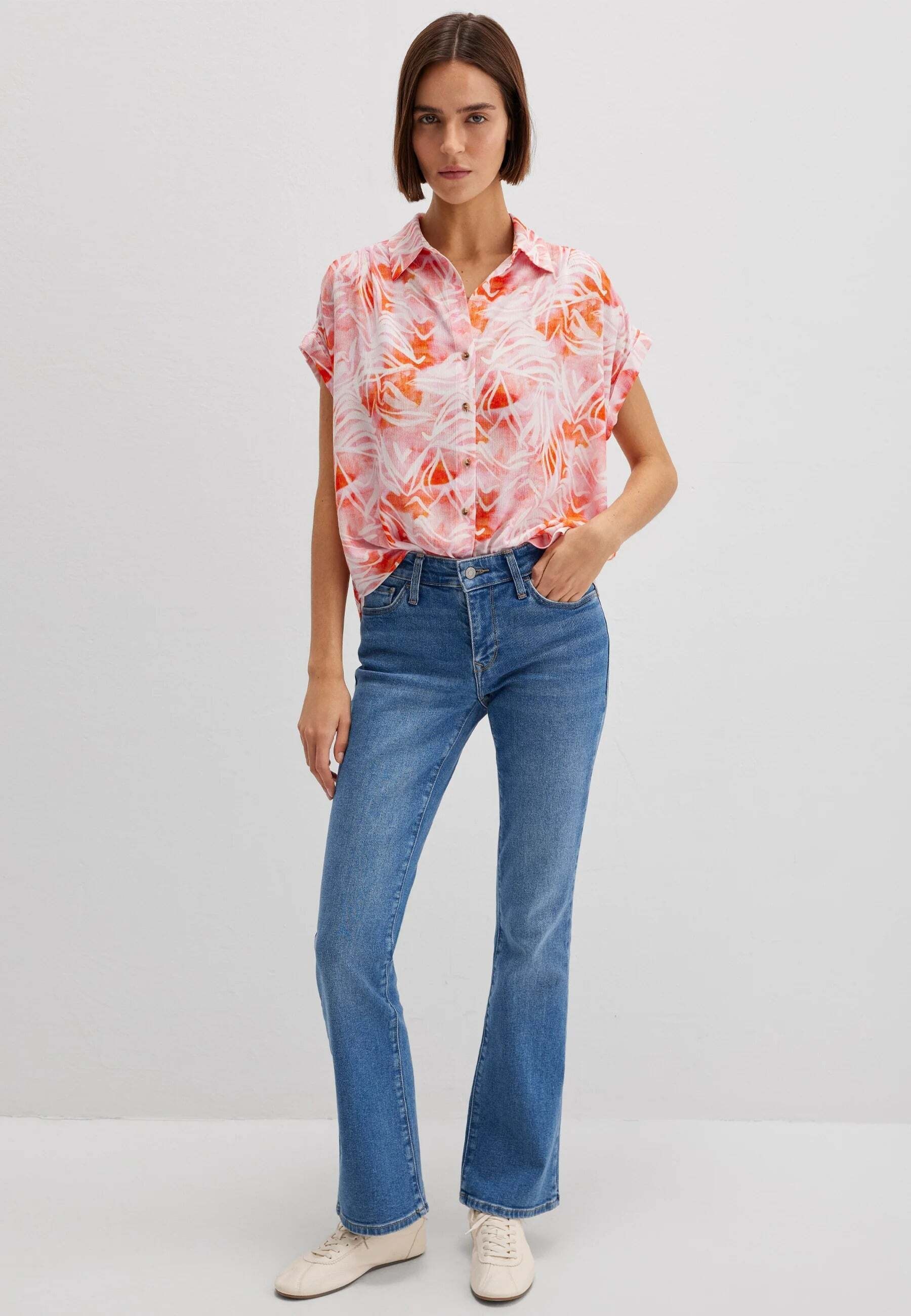 Mavi Blouse à manches courtes »Mavi Kurzarmbluse Short Sleeve«