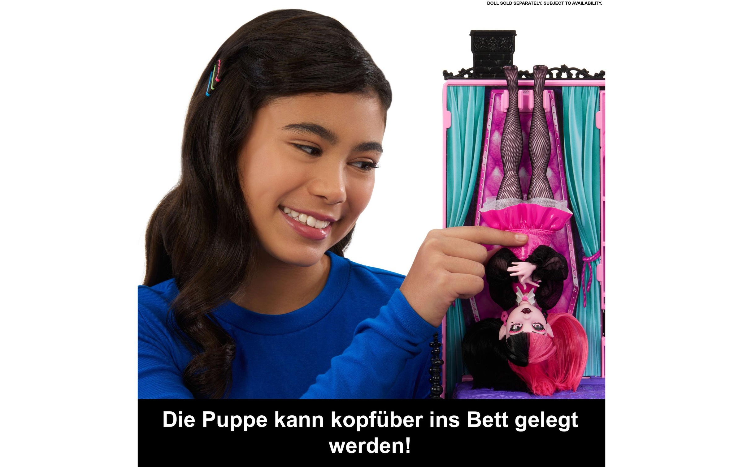 MonsterHigh™ Maison de poupées »Buh-tique Hotel Puppenhaus« mit 5 Spielbereichen und gruseligen Überraschungen