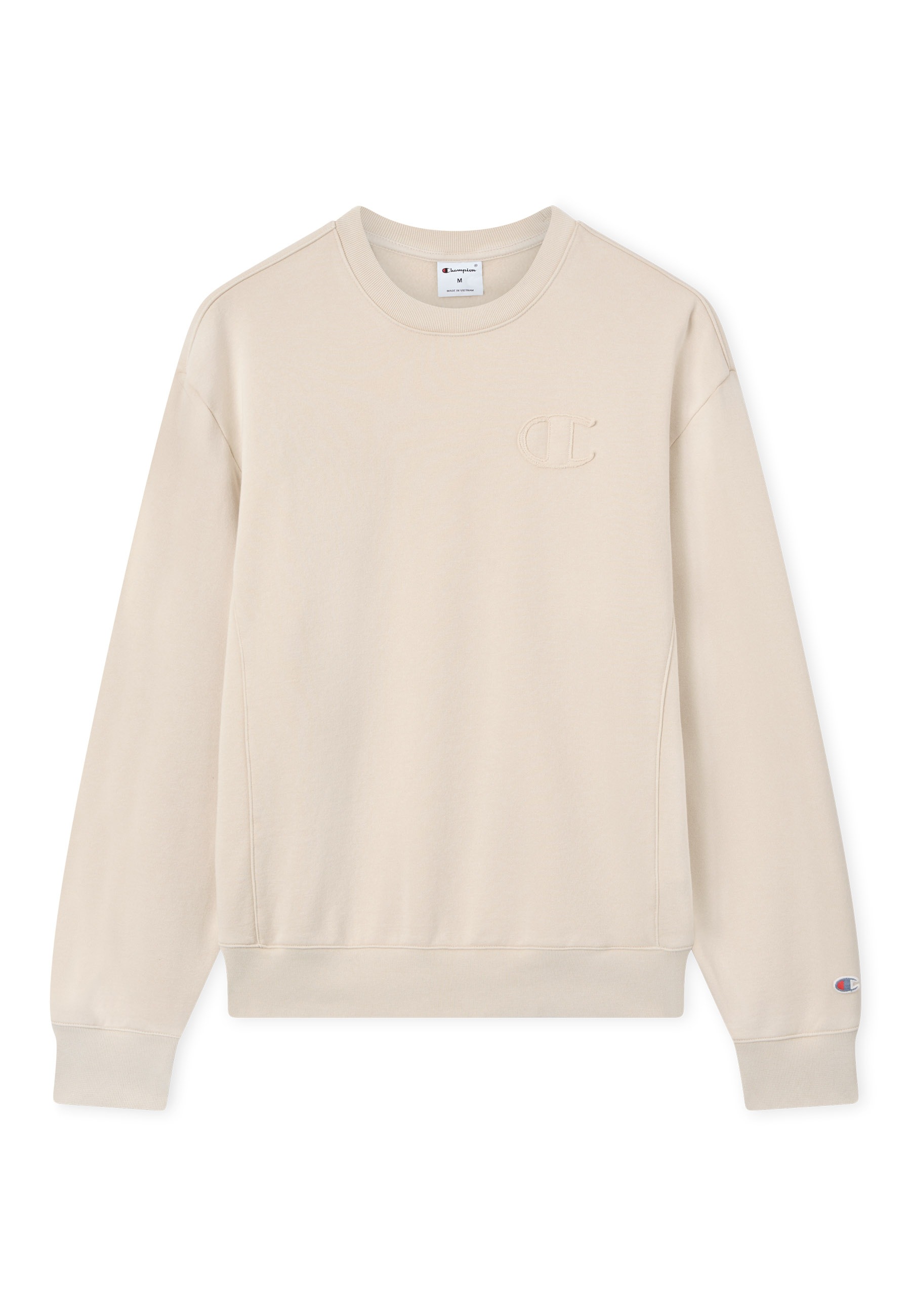Champion Sweatshirt »SPORTWEAR CREWNECK Relax Fit Washed«, mit sportlichem Stil, aus Baumwolle und Polyester, Relax Fit
