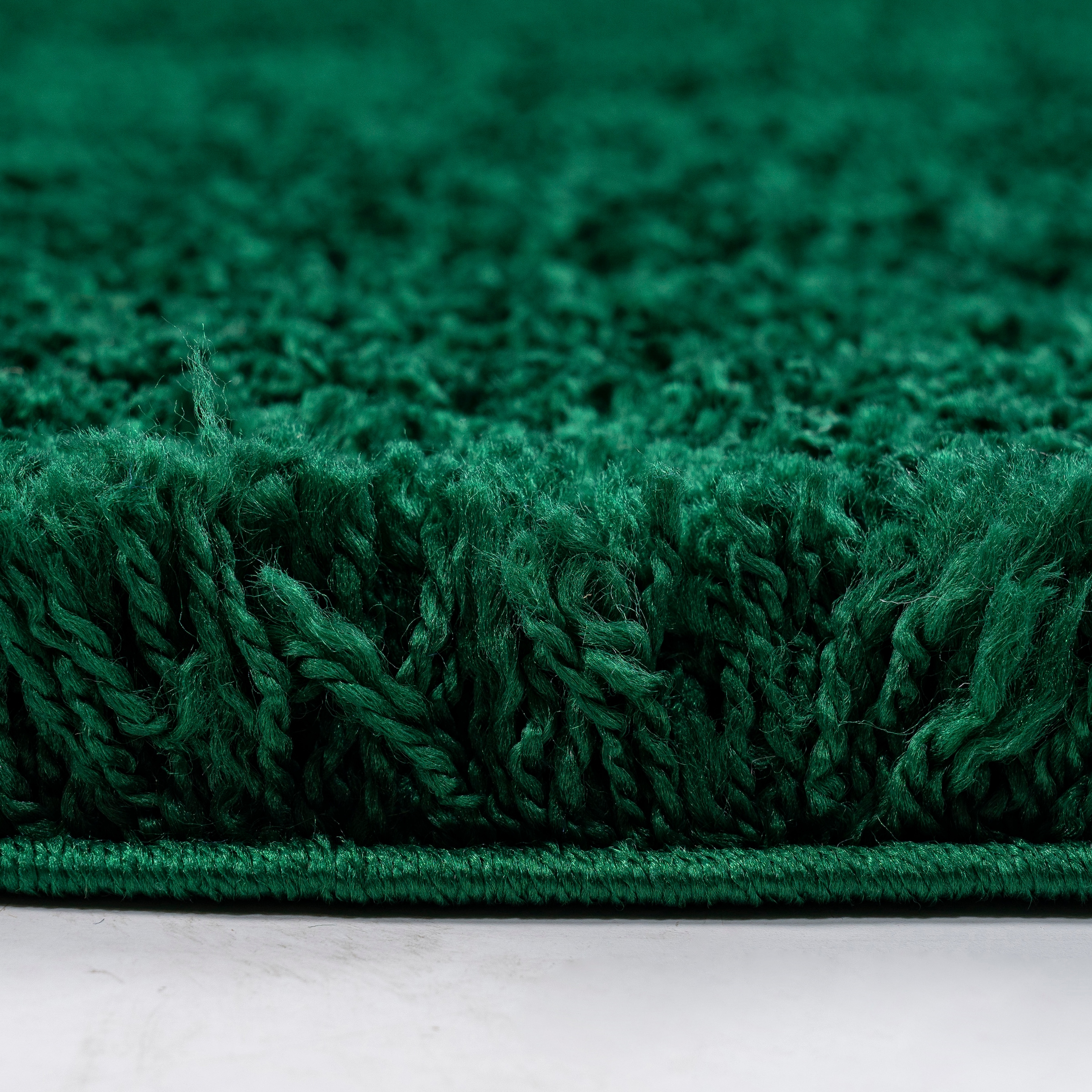 GOODproduct Tapis à poils longs »Viva Shaggy, in Standard- und Premium-Qualität, 30 mm oder 45 mm Höhe« Rond 30 mm Höhe couleurs unies, uni, doux, moelleux, tapis de course, préféré des clients