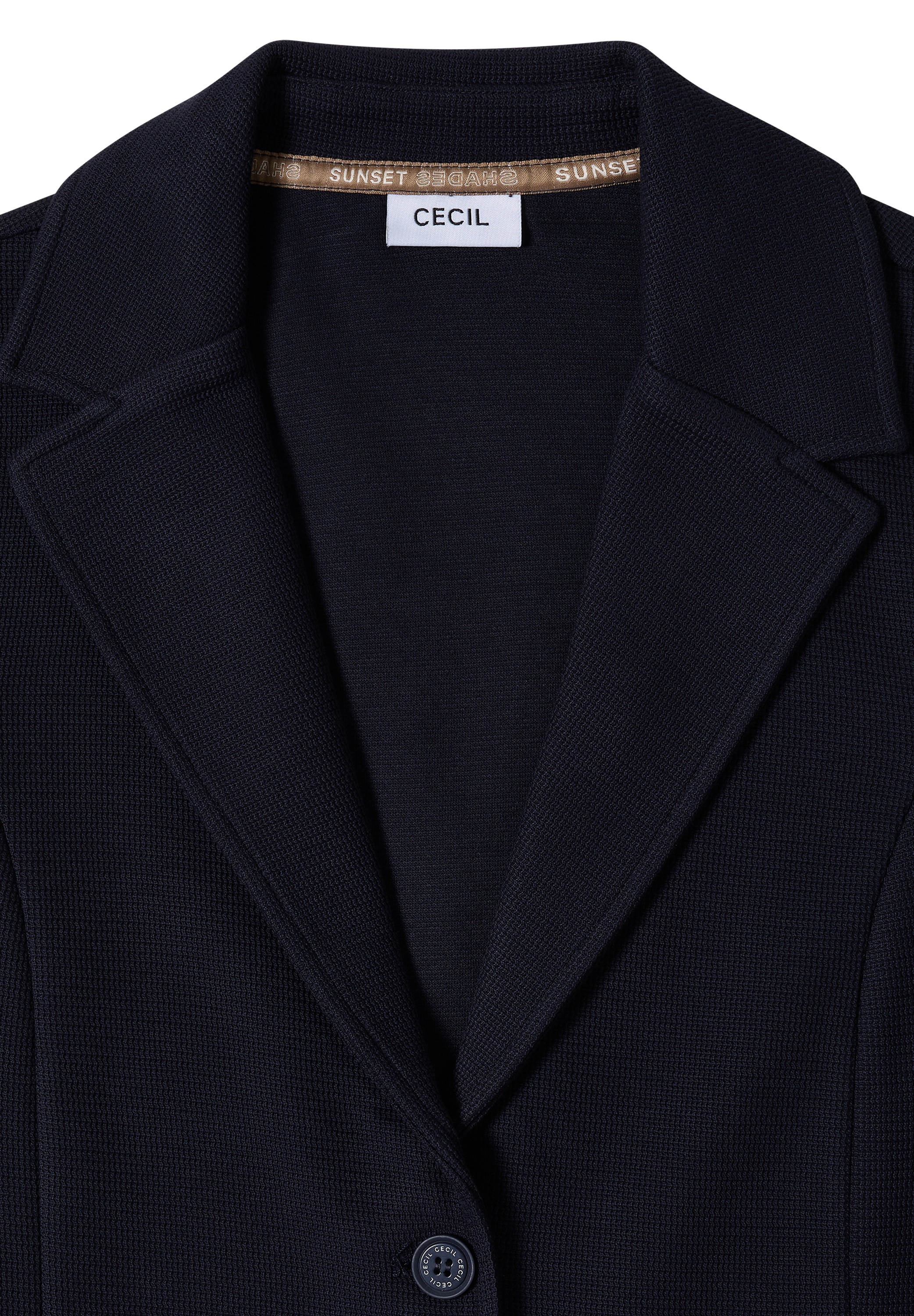 Cecil Veste blazer avec structure unie