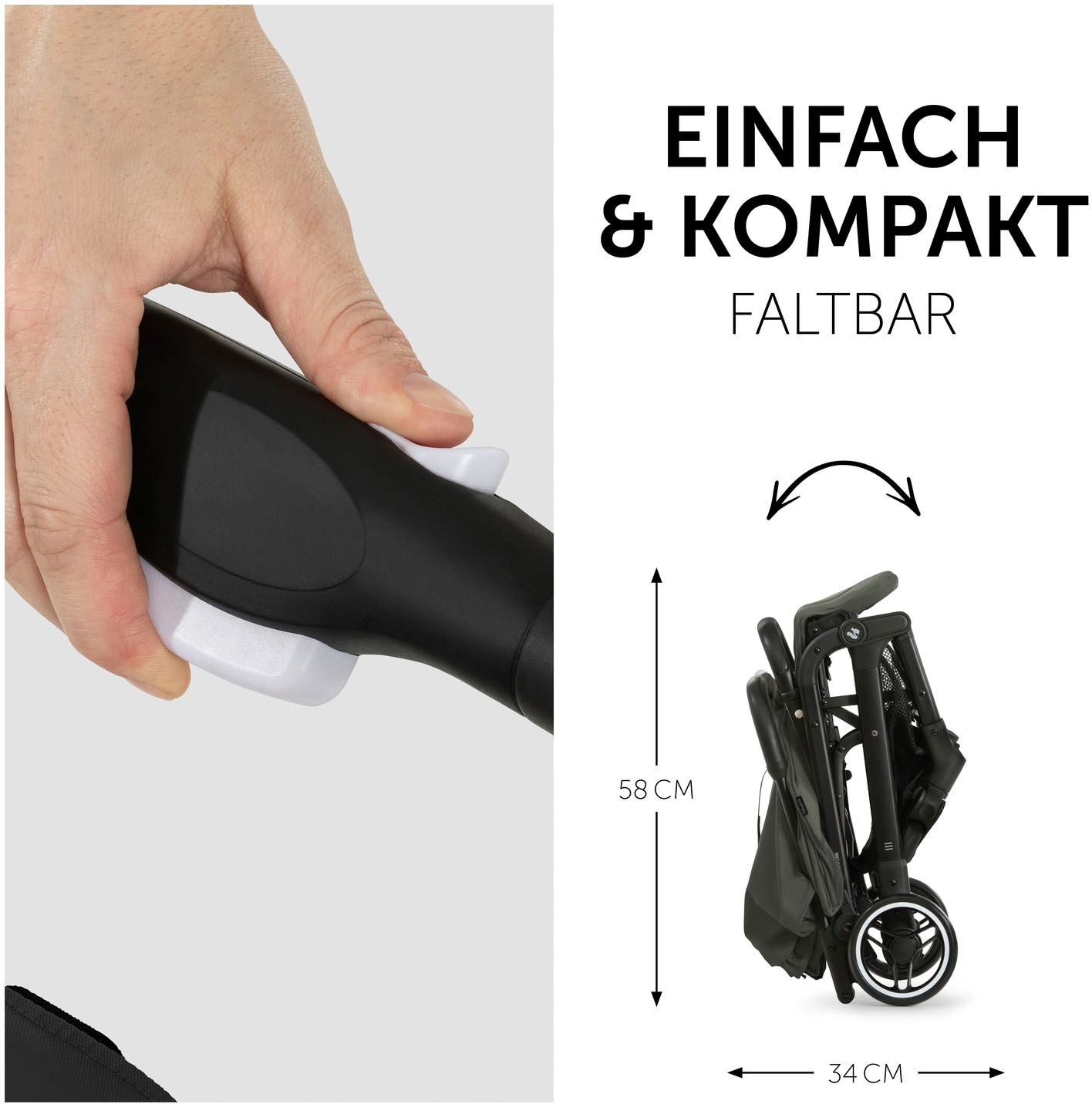 Hauck Poussette pour enfants »Travel N Care« 25 kilos Reisebuggy, leicht; bis 25 kg belastbar