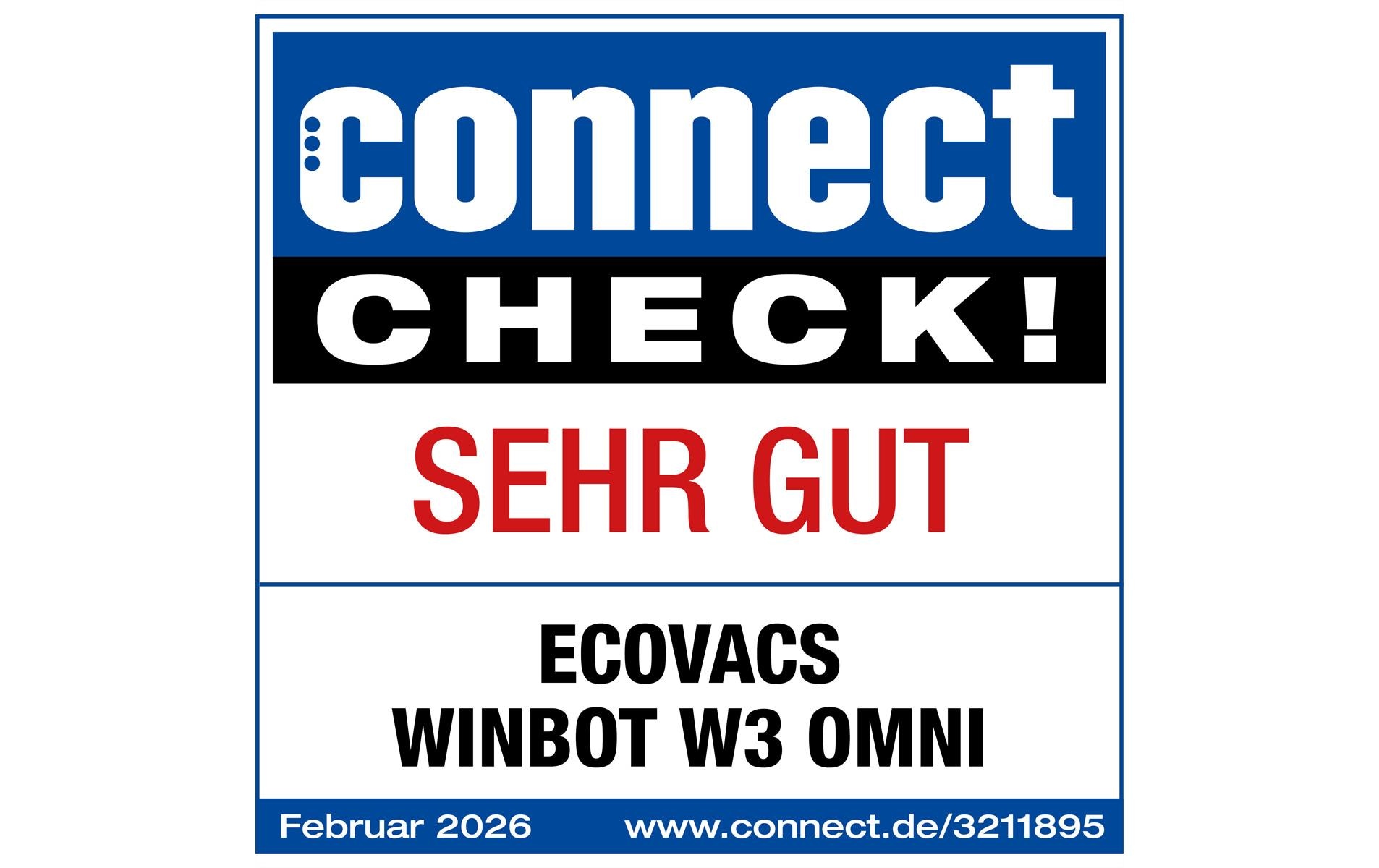 ECOVACS Fensterputzroboter »WINBOT W3 OMNI« Vortex-Reinigungssystem