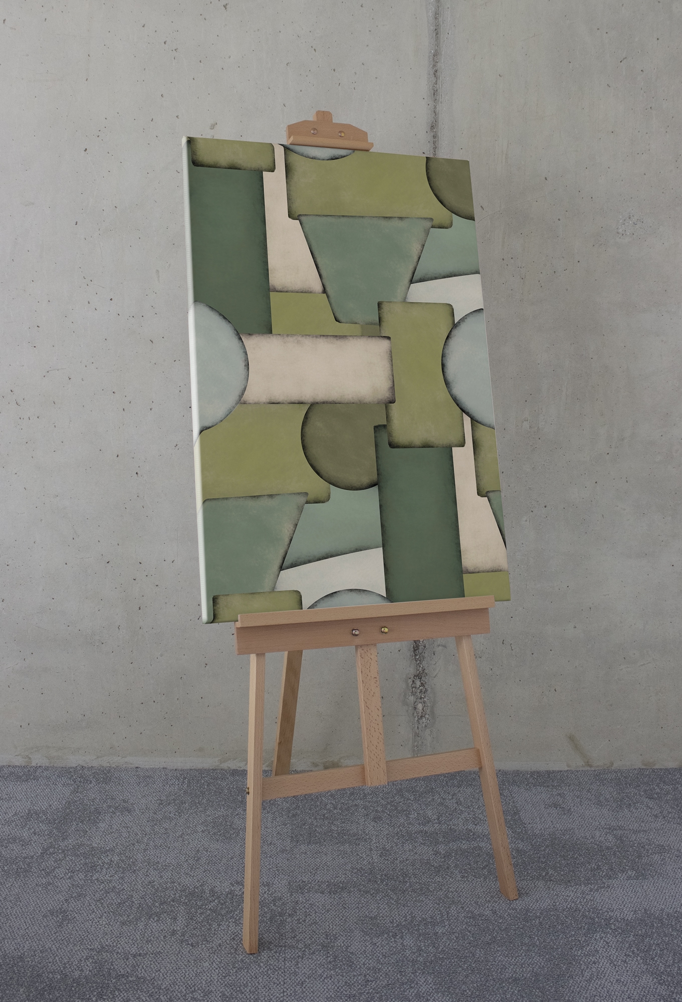 Komar Leinwandbild »Ubongo - Grösse 60 x 90 cm« Natur 1 Stk. tlg. Keilrahmenbild mi Echtholzrahmen