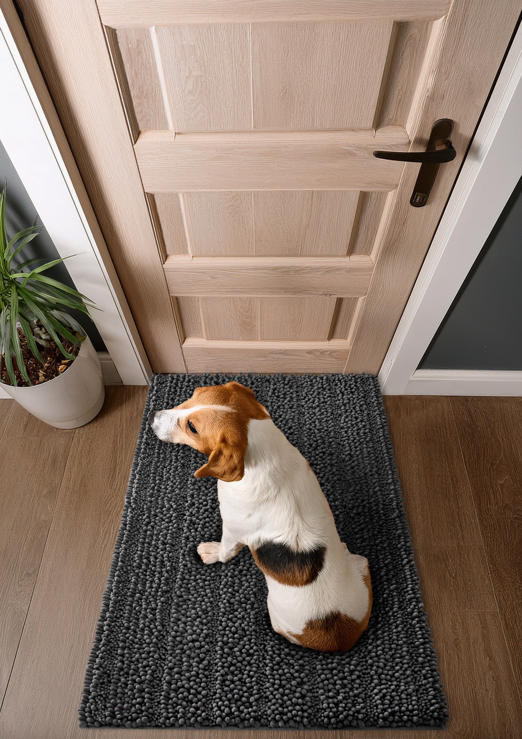 Wecon home Tapis »Cooper« Rectangulaire 22 mm Höhe tapis pour animaux domestiques, antidérapant, lavable, tapis en chenille doux