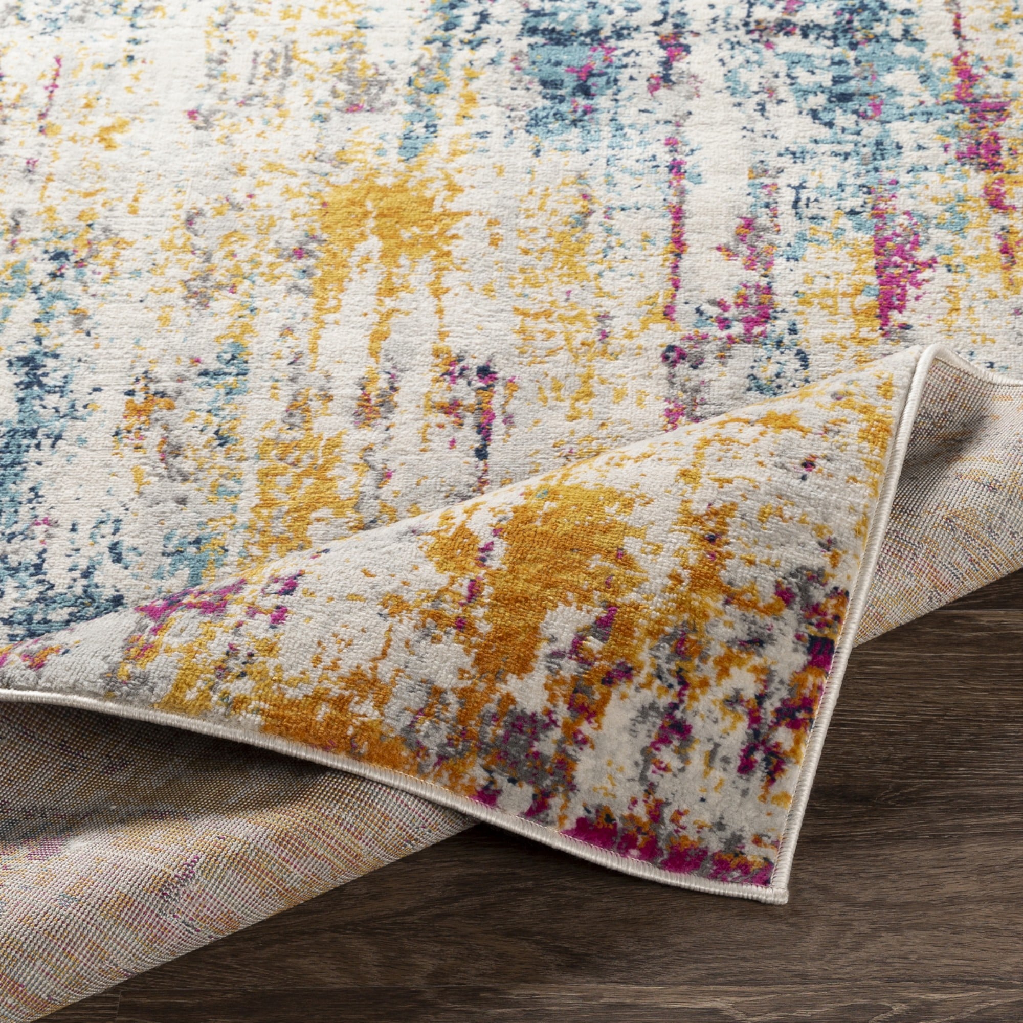 Livabliss Tapis »MANTUA« Rectangulaire 10 mm Höhe tapis moderne abstrait effet marbre