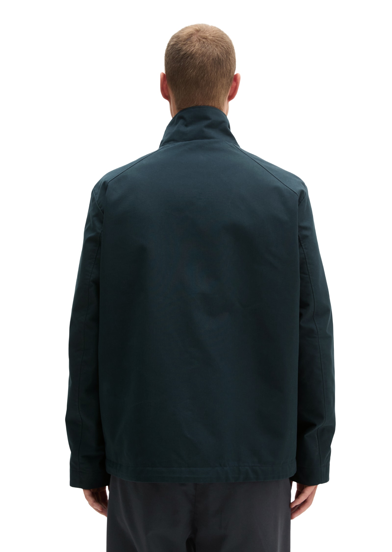 Marc O'Polo Canvasjacke ohne Kapuze regular mit leichter Wattierung von Unifi REPREVE®