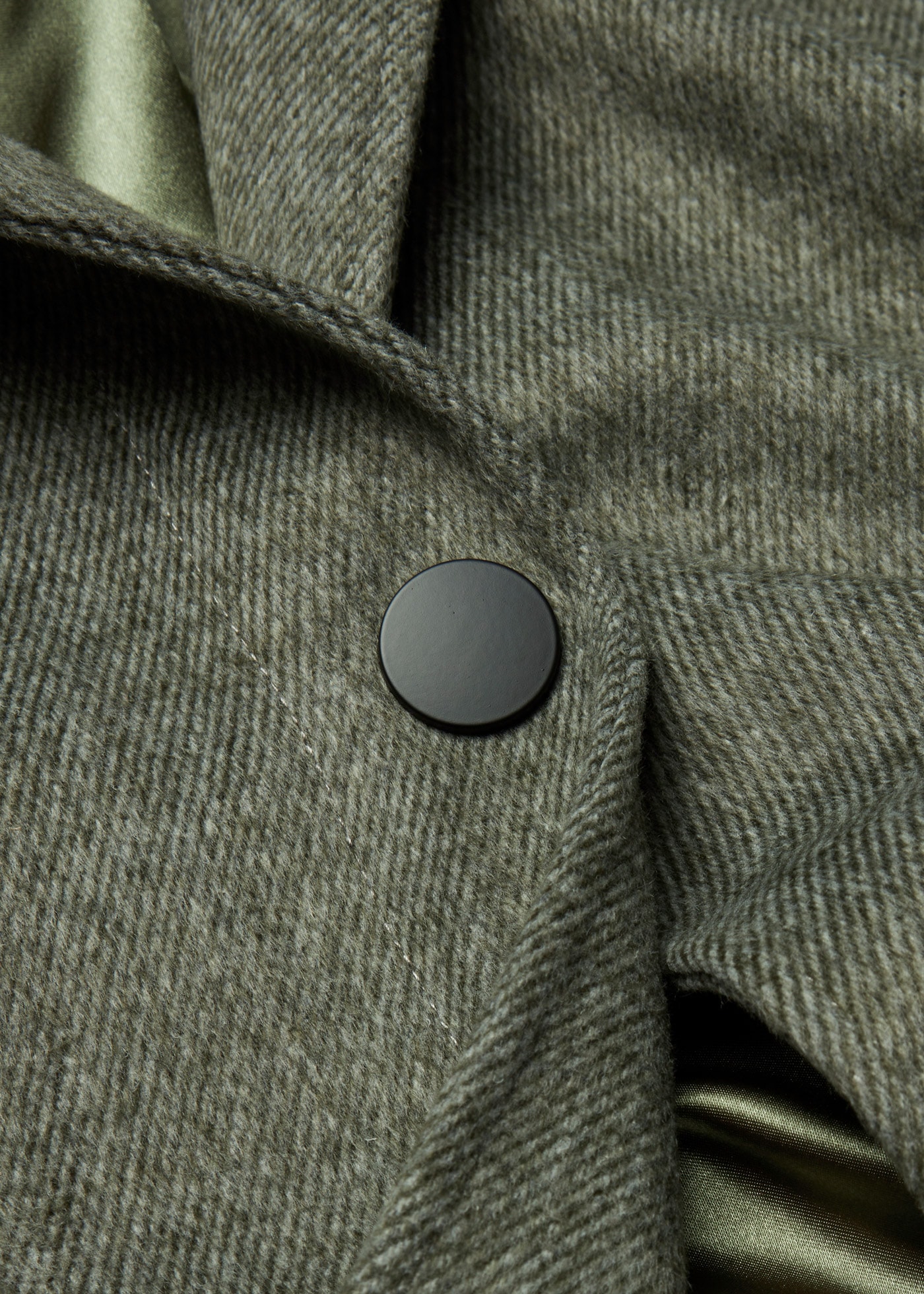 bonprix Manteau court »Kurzmantel in Wolloptik« mit hohem Stehkragen, in Wolloptik, 3/4 Arm mit langem Strickbündchen