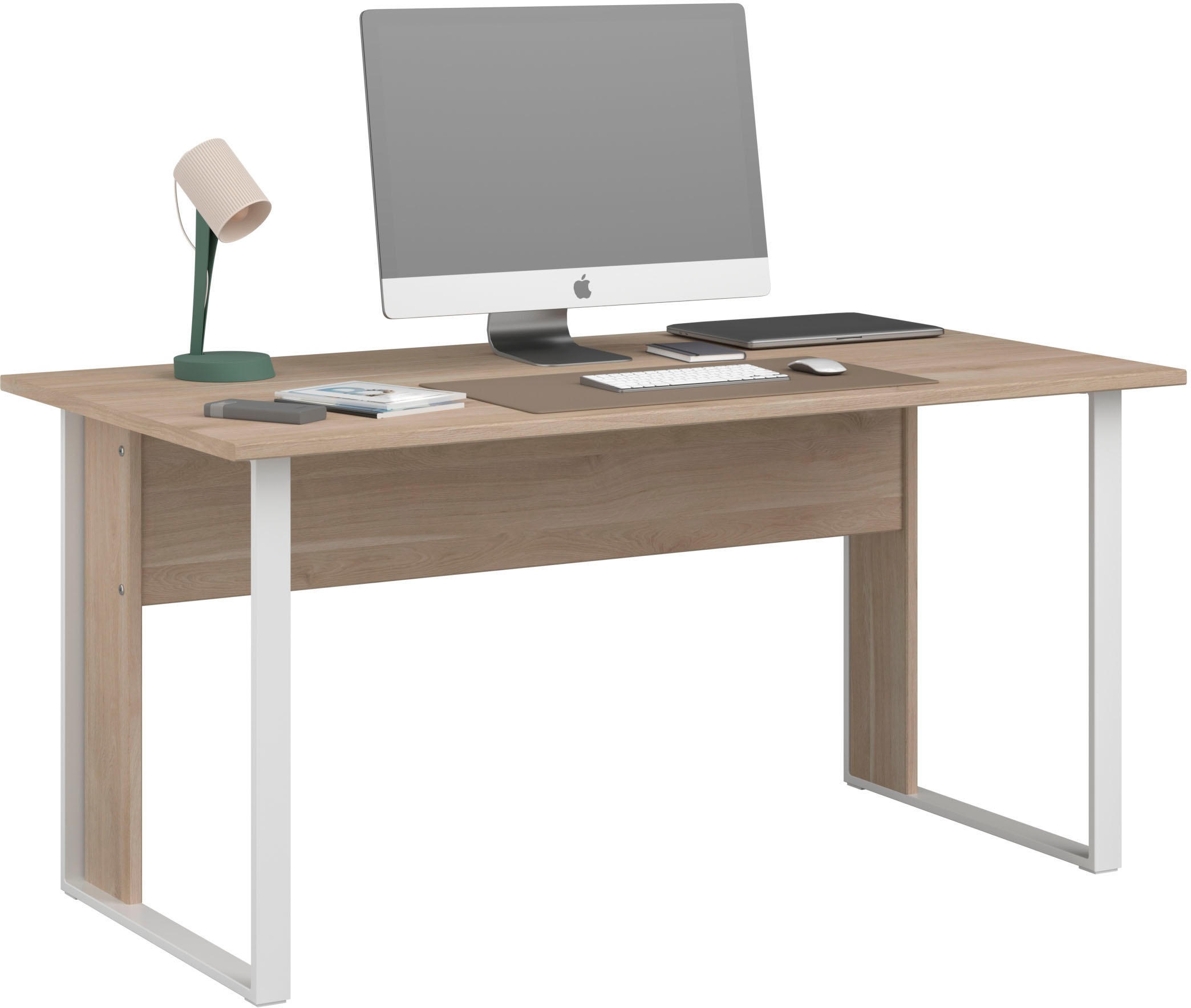 Parisot Ensemble de meubles de bureau »Parisot Start Up 22« Set, 3 tlg. Schreibtisch längseitig mit ABS-Kante, frei stellbar