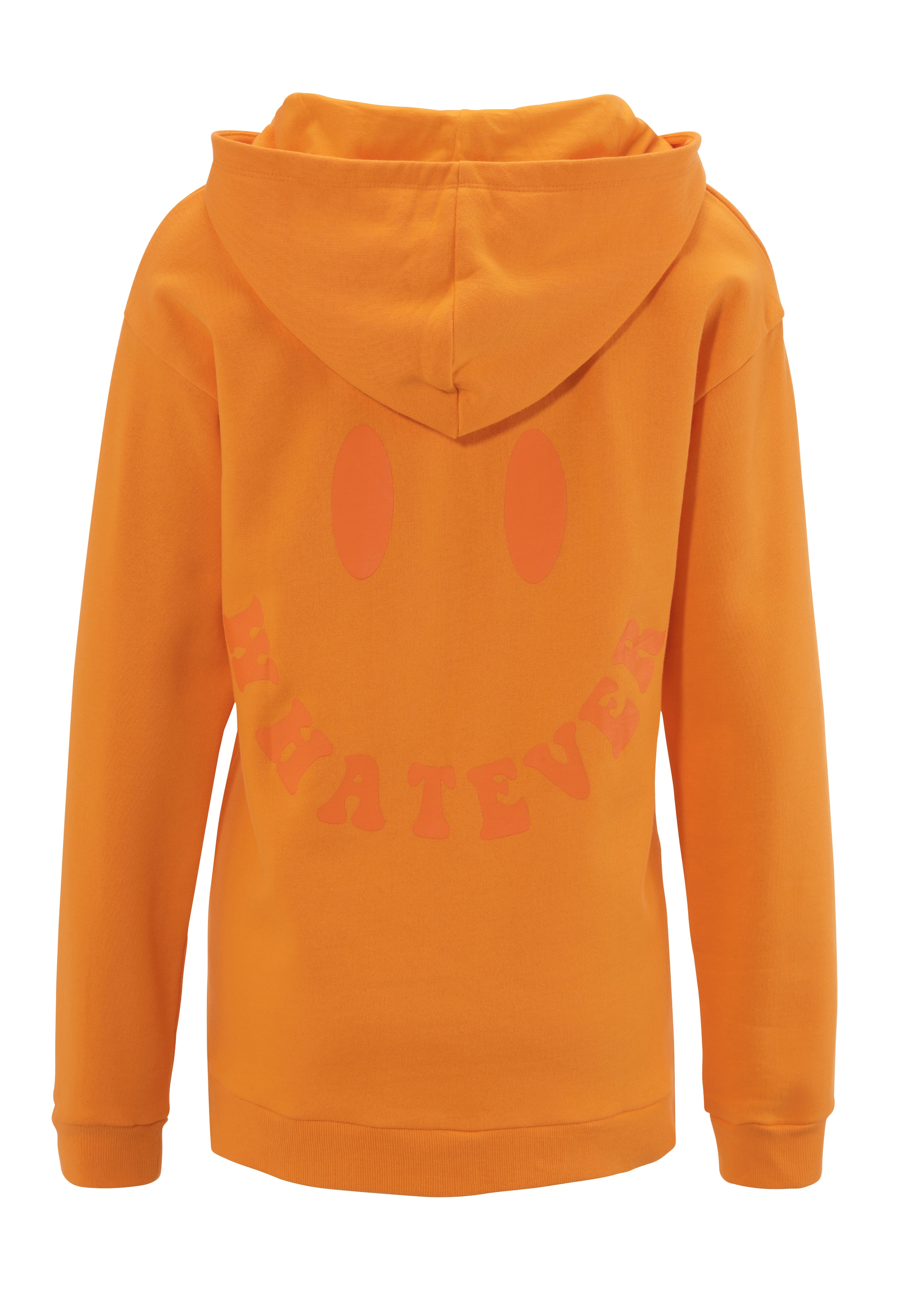 Aniston CASUAL Kapuzensweatshirt , mit Smiley im Rücken

